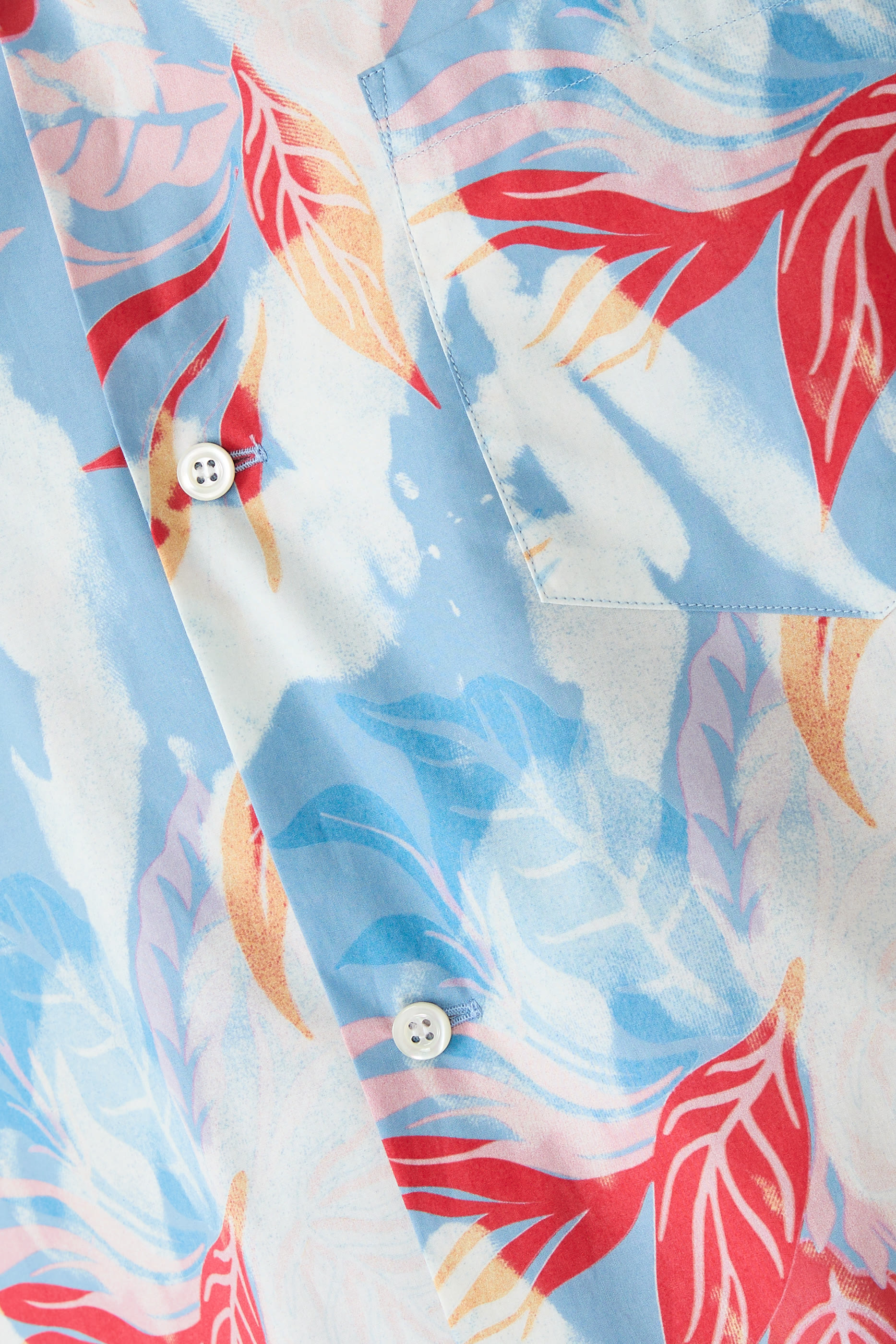 قميص هاواي بنقشة زهور