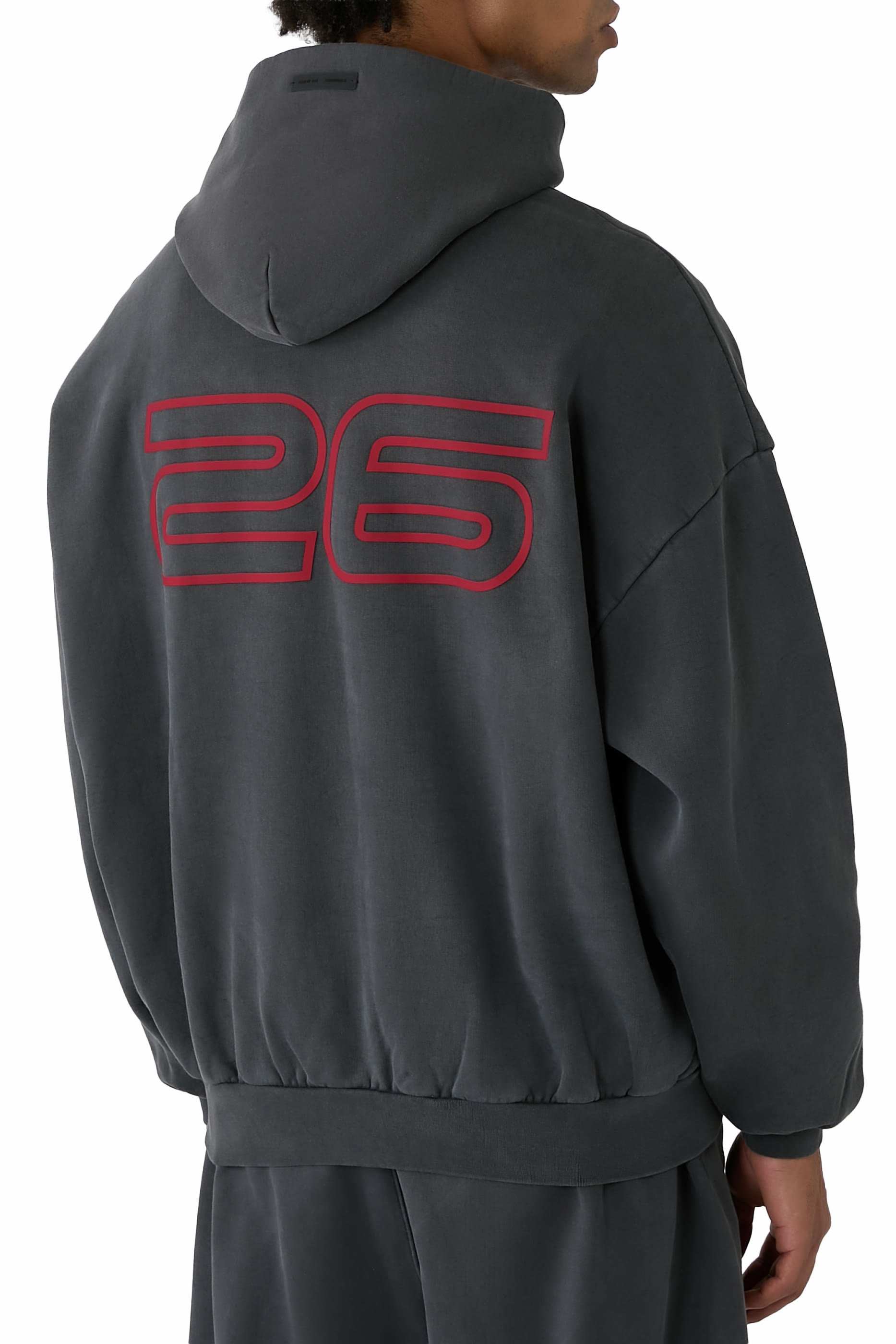 هودي بتصميم مستوحى من التسعينات صوف ثقيل