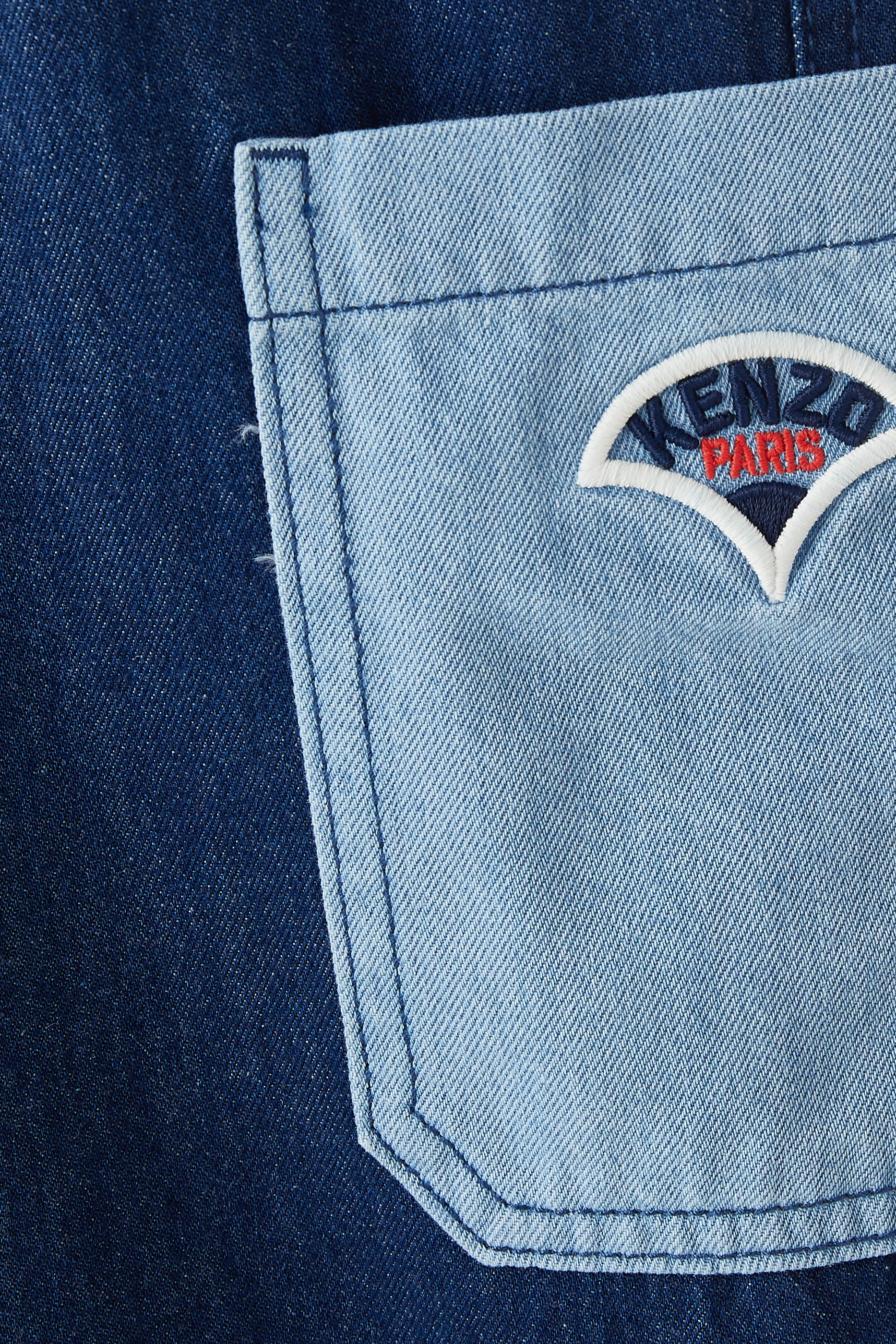 بنطال بقصة ساق واسعة دنيم للأطفال