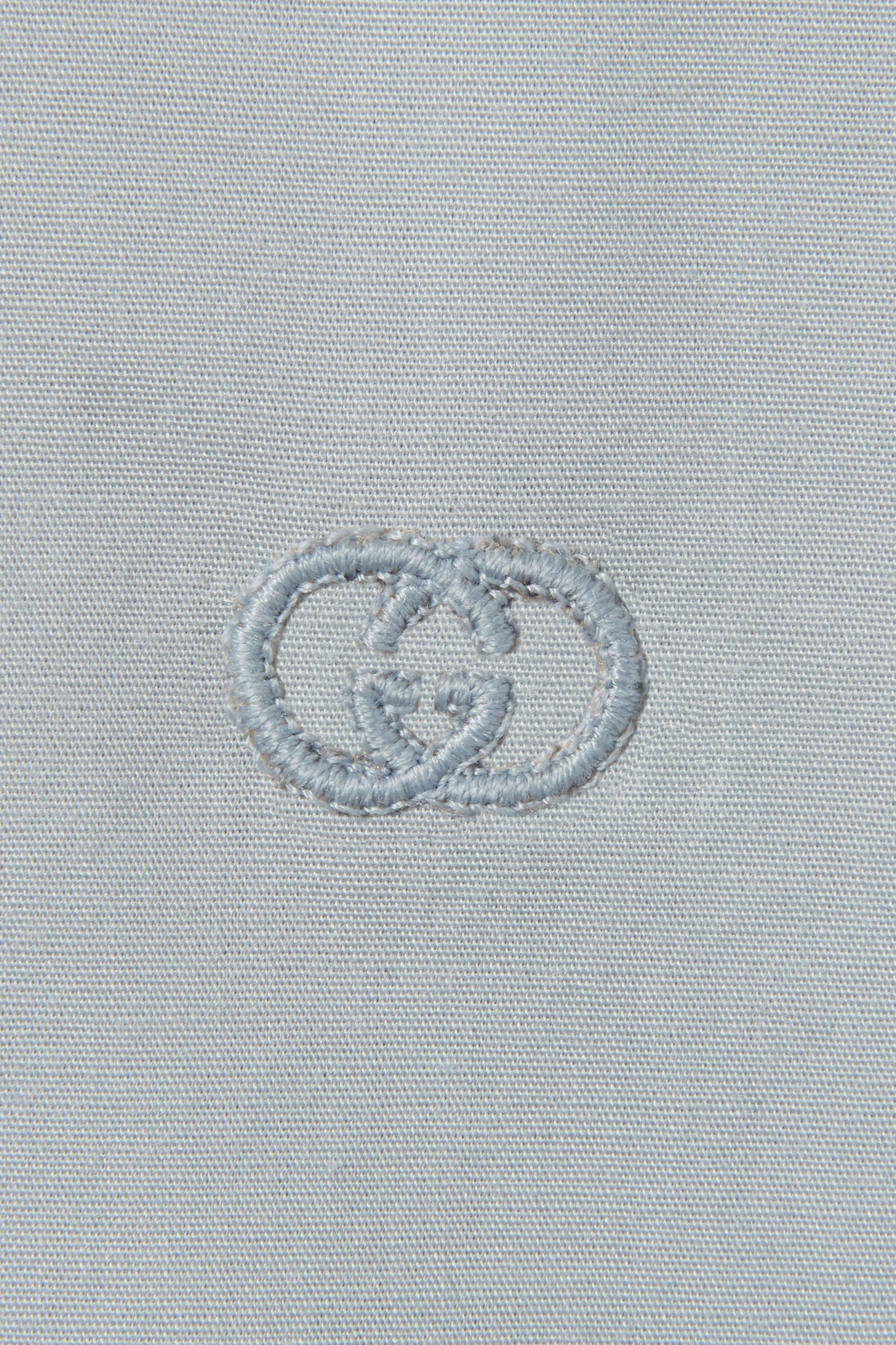 قميص بشعار الماركة قطن بوبلين للأطفال