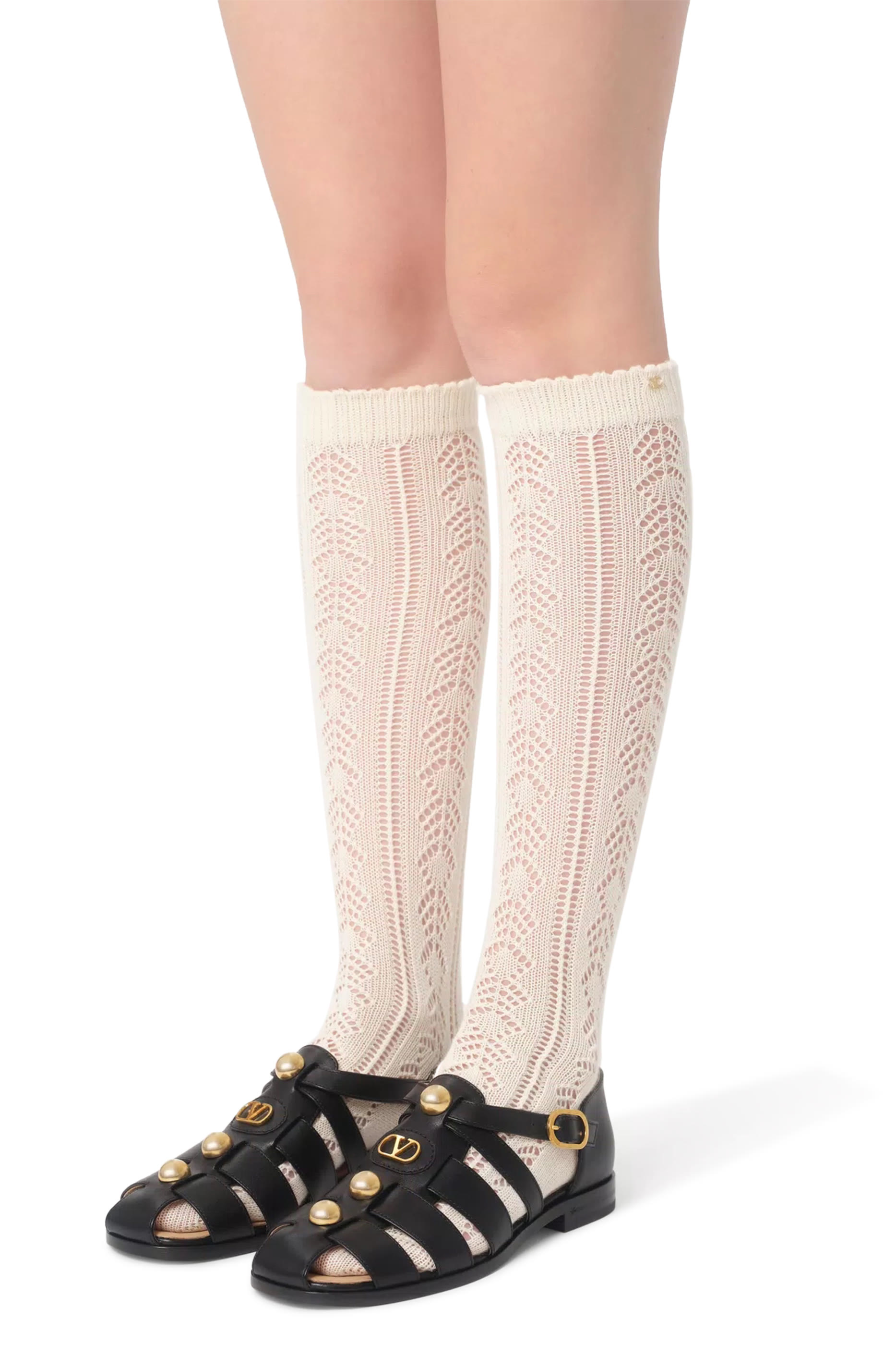 صندل فيشرمان جلد عجل بشعار الماركة