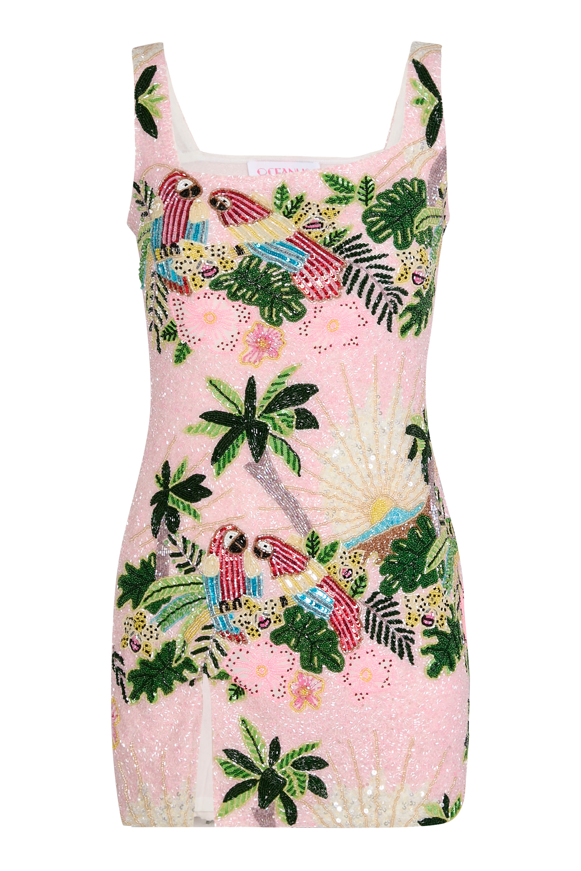 فستان باندورا لوكس مطرز بخرز باليد