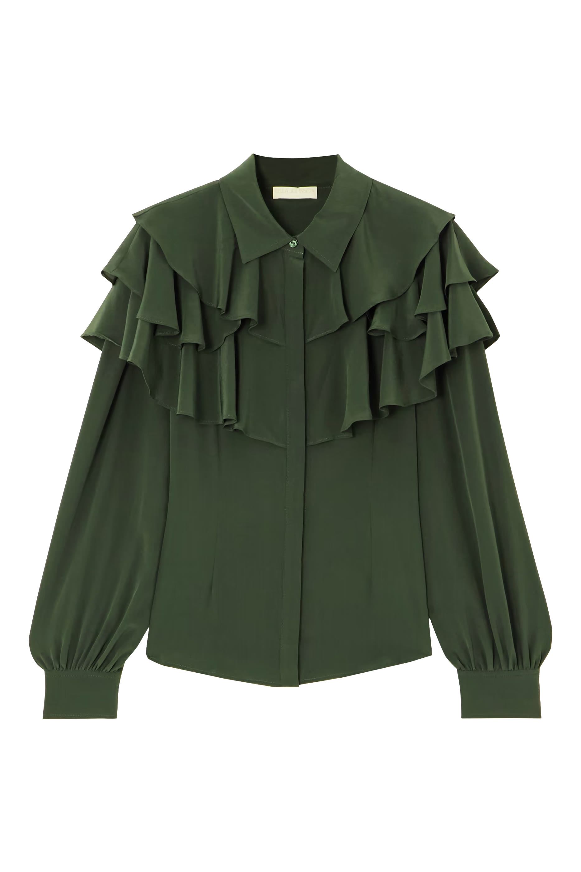 بلوزة ليليانا بأكمام طويلة حرير