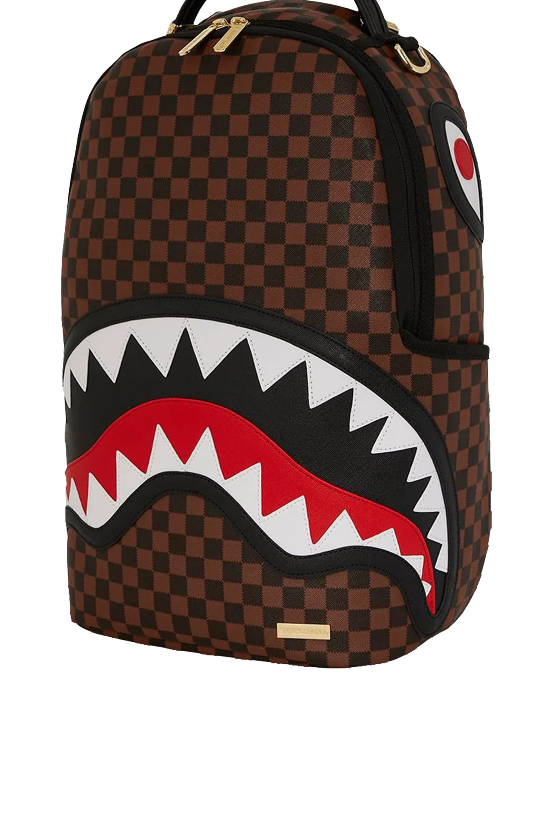 حقيبة ظهر بنقشة قرش قماش قنب للأطفال