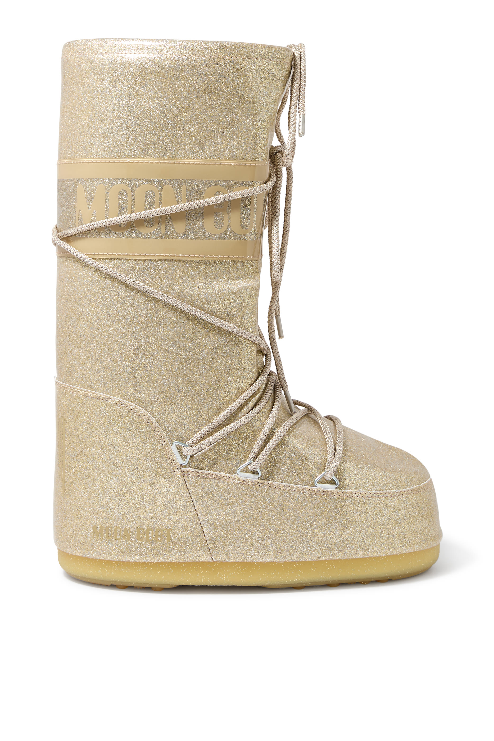 حذاء بوت ايكون مزين بالغليتر