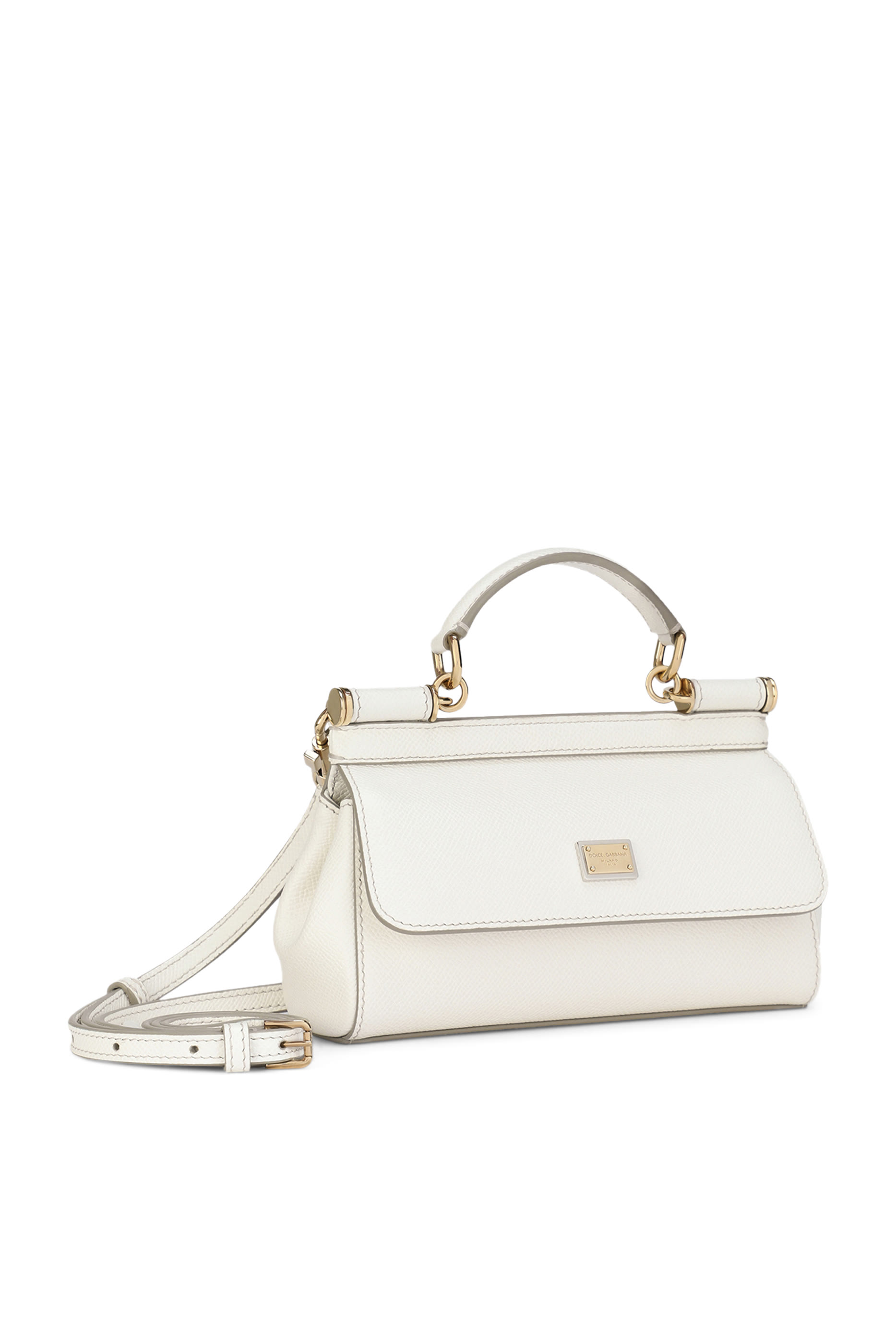 حقيبة يد سيسيلي دوفين صغيرة جلد عجل