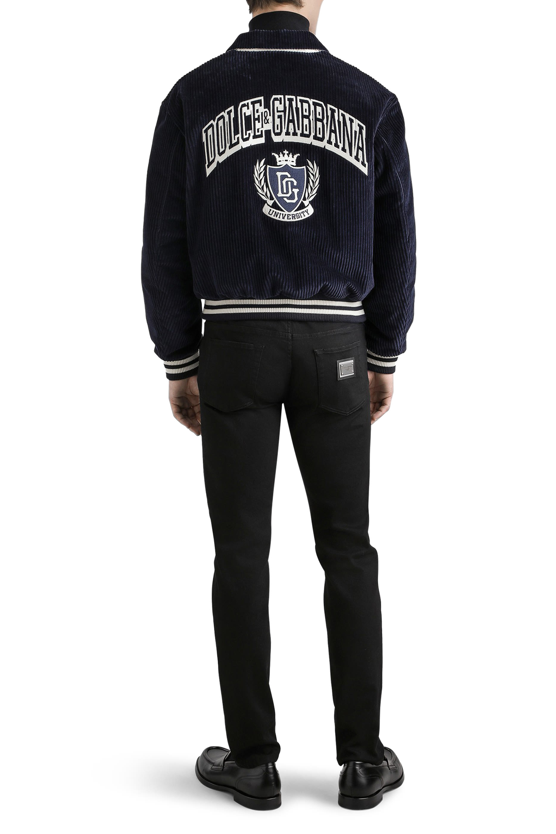 بنطال جينز بقصة ضيقة قطن مطاطي