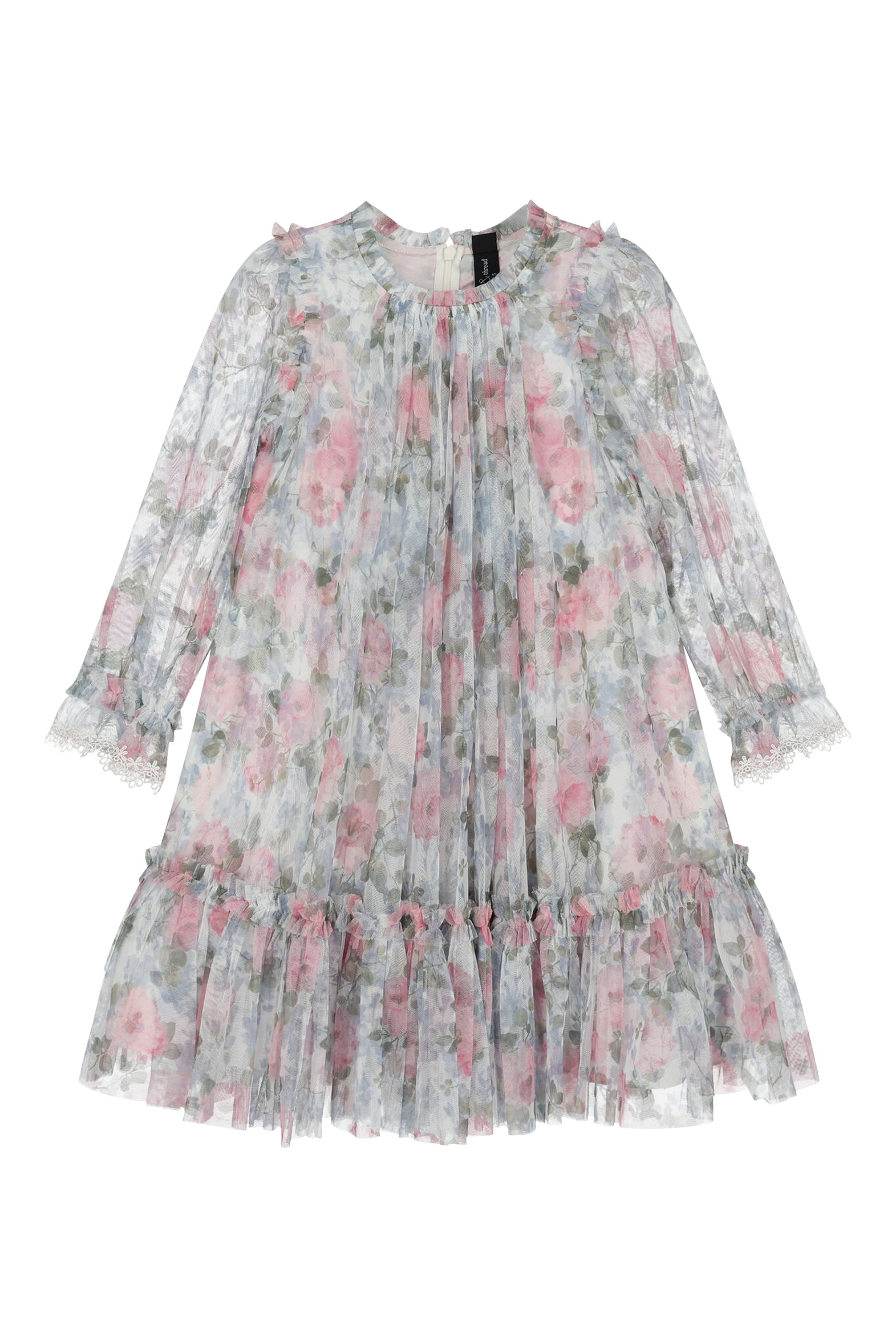 فستان كاميلز غاردن بأكمام طويلة للأطفال