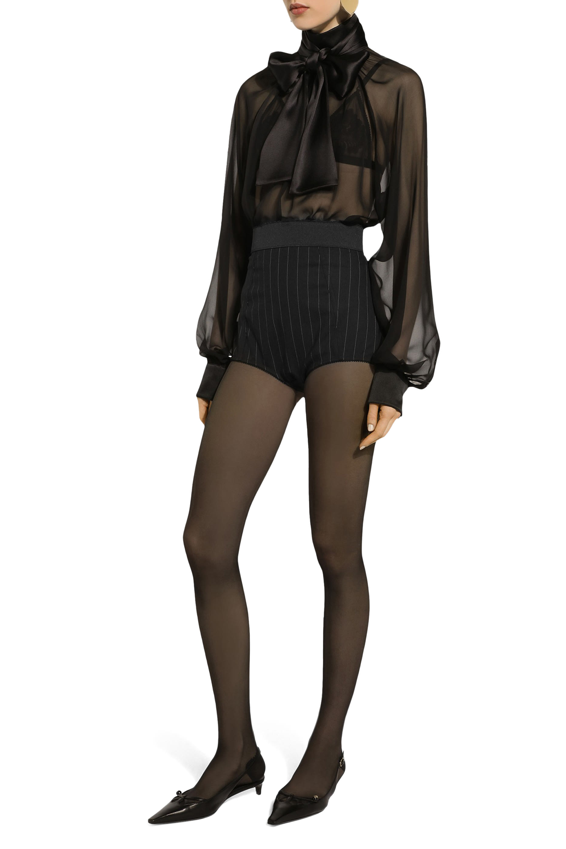 سورال داخلي مخطط مزيج صوف تويل