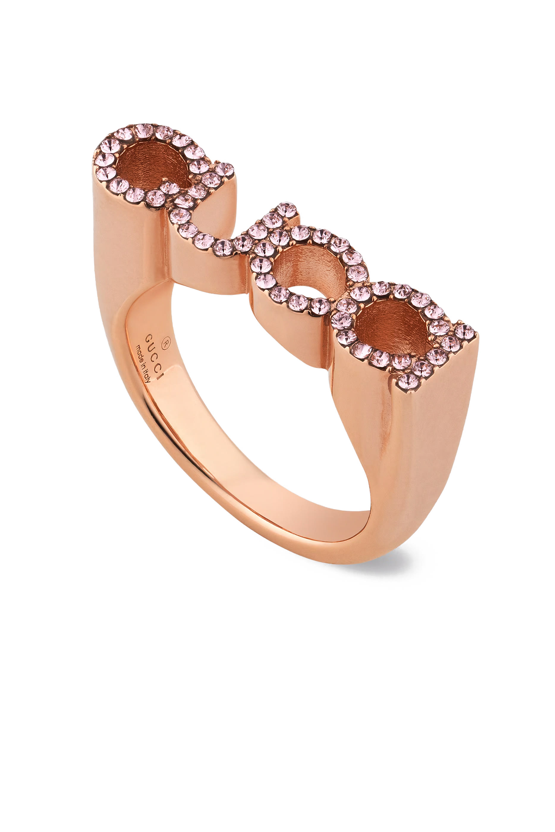 خاتم بحروف شعار الماركة