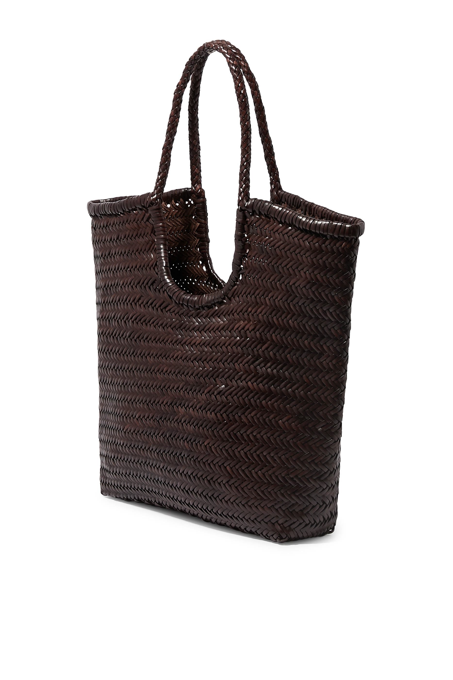 حقيبة يد ان اس تريبل جامب بتصميم مجدول