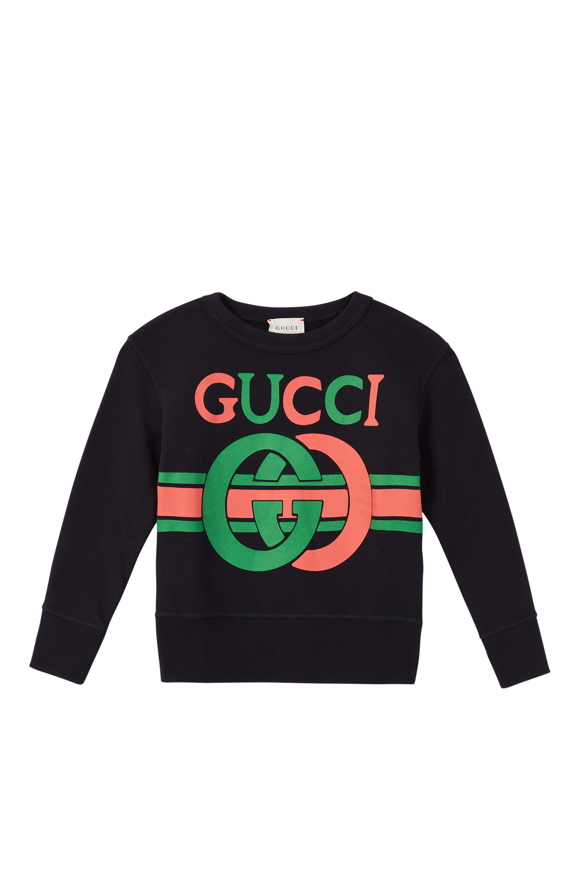 سترة بشعار حرفي GG متداخلين