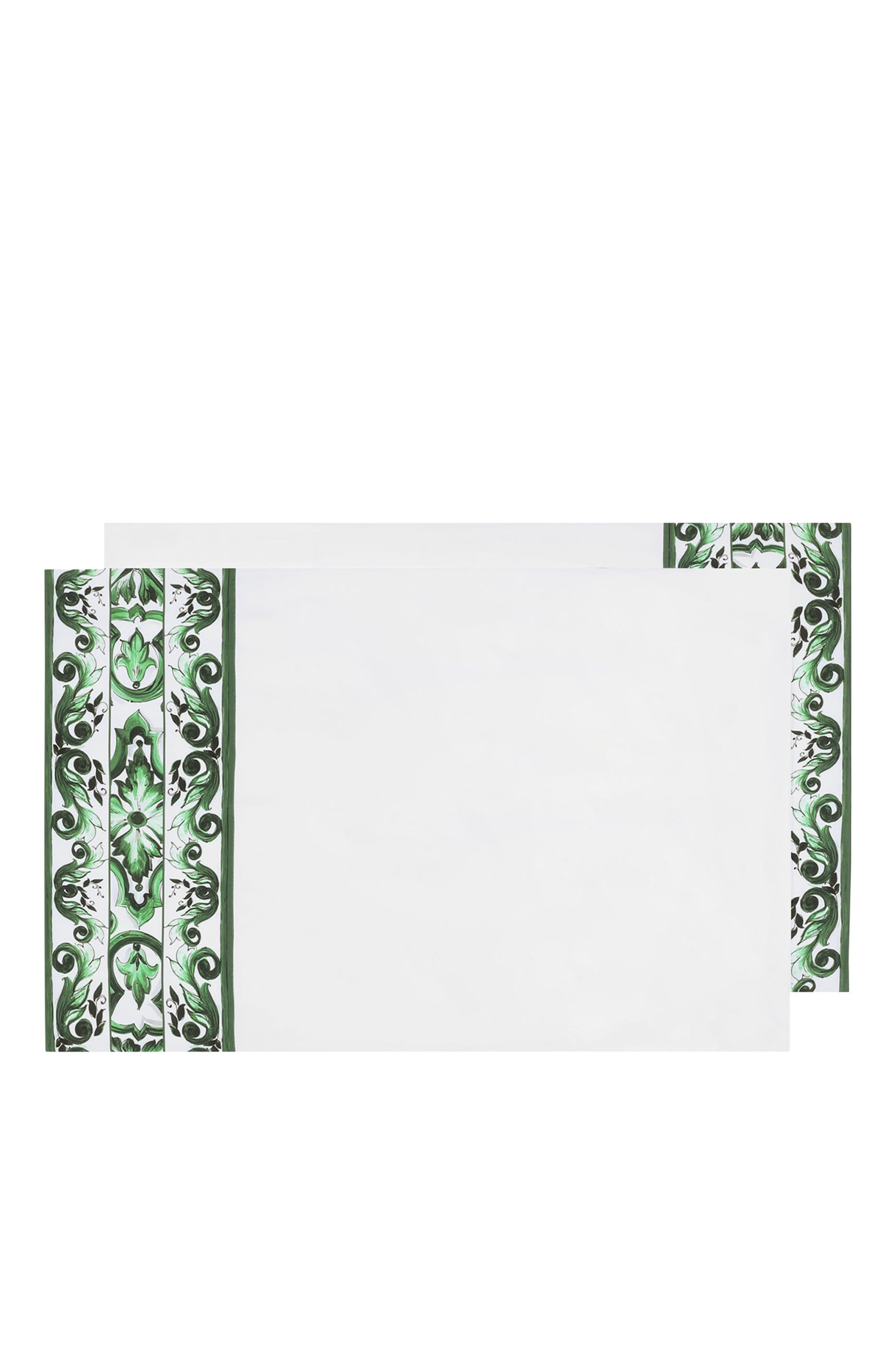 طقم غطاء وسادة مايوليكا فيردي، قطعتين