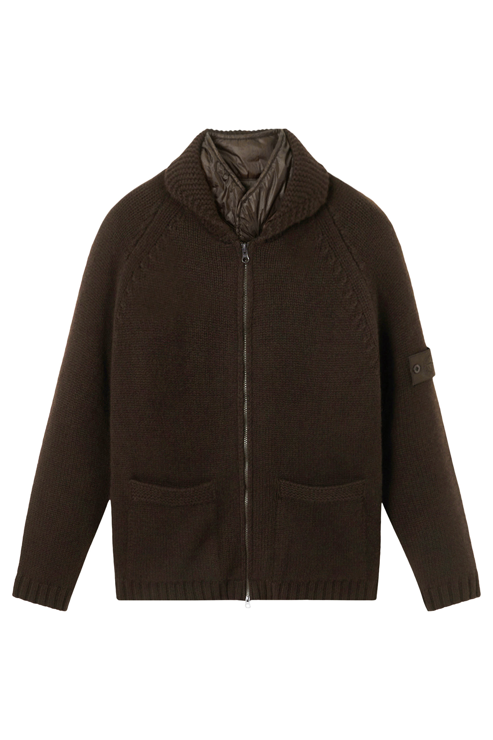 جاكيت مبطن بسحاب