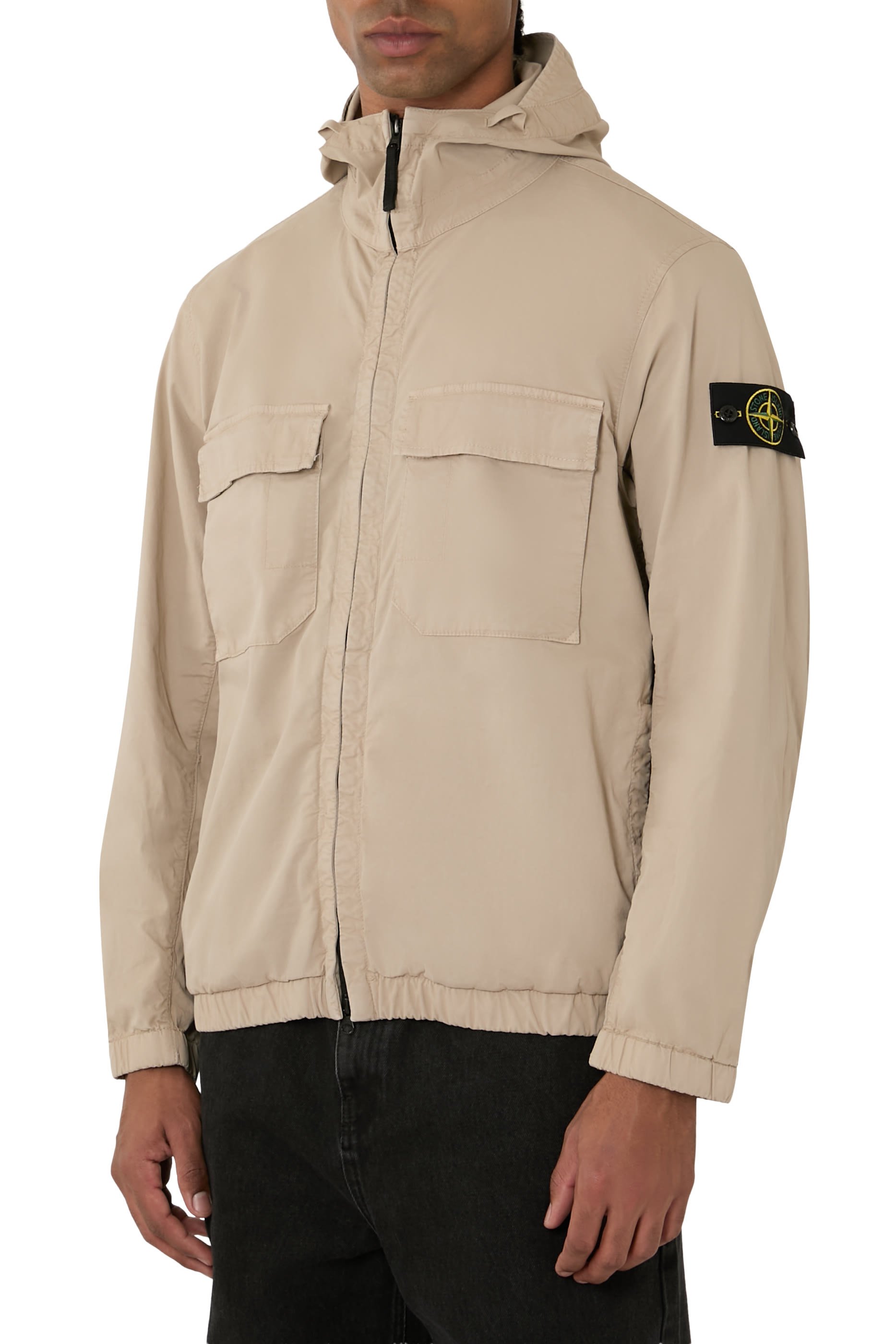 Hooded Jacket with Anti-Drop