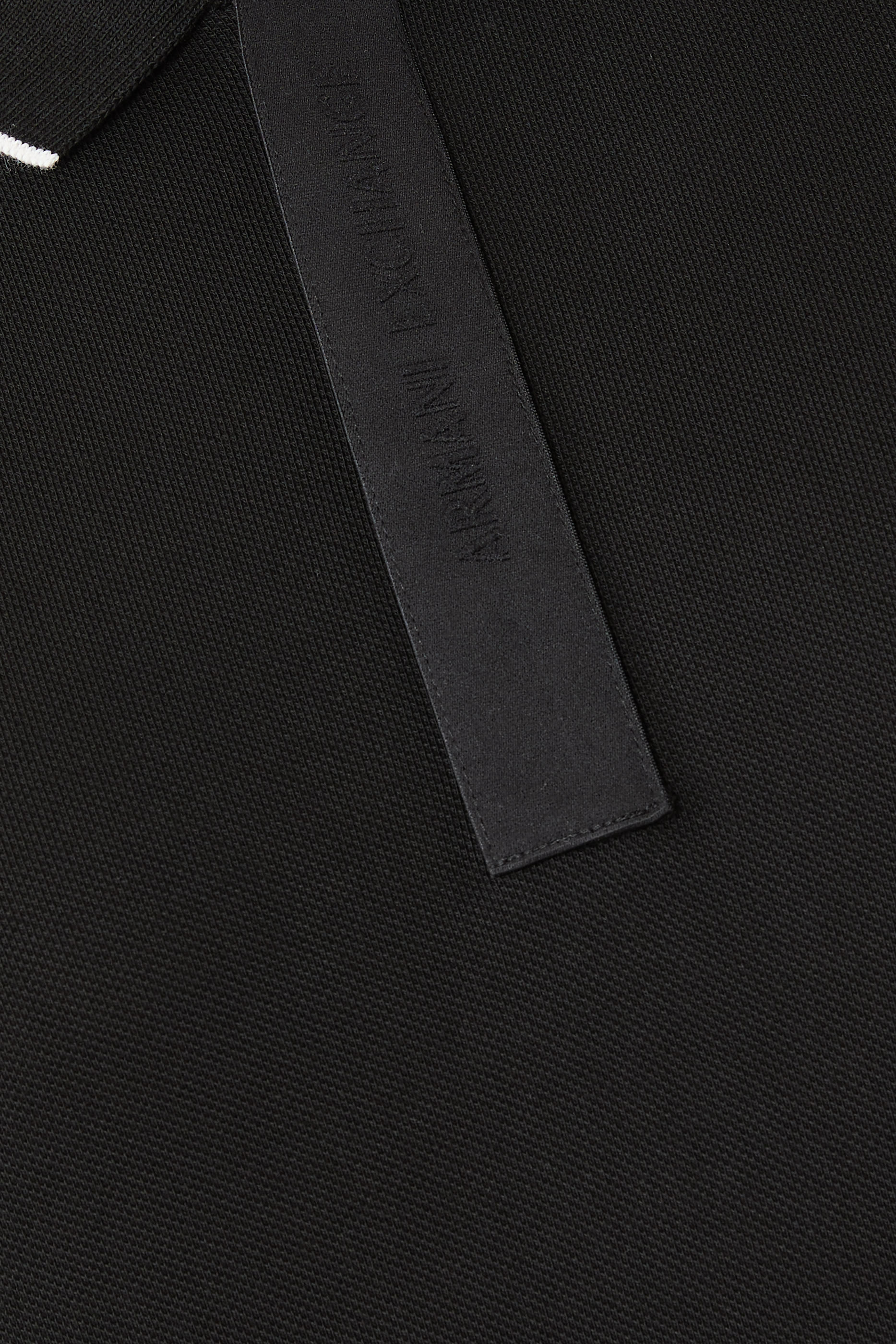  Slim Fit Polo with Button Insert