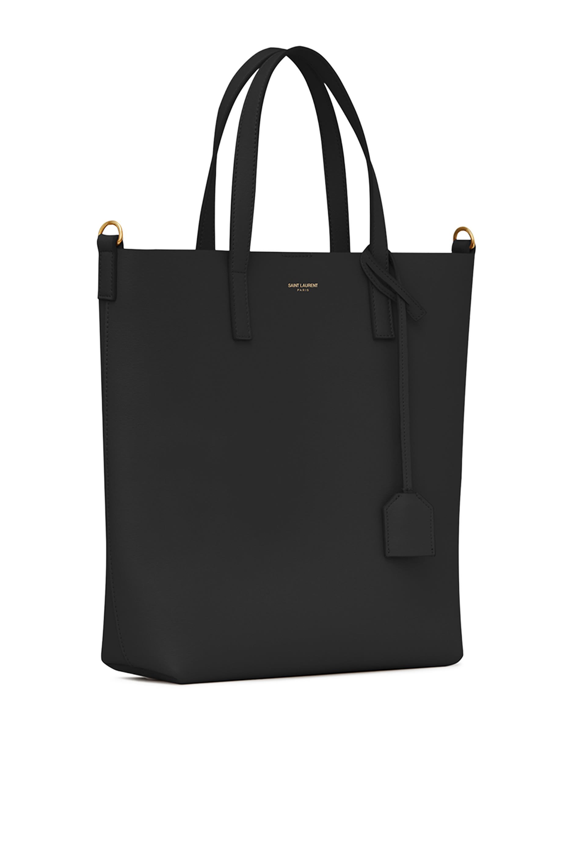 حقيبة يد بشعار الماركة جلد