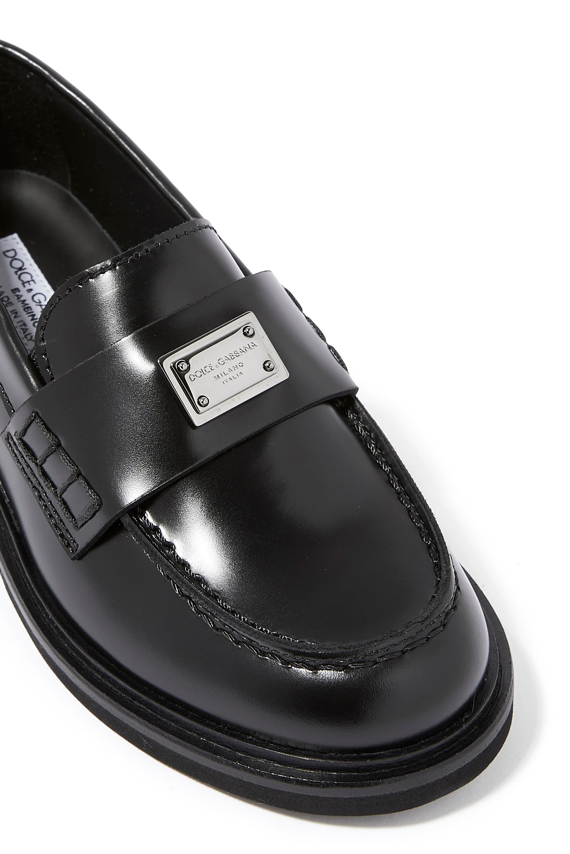 حذاء موكاسينو سهل الإرتداء جلد