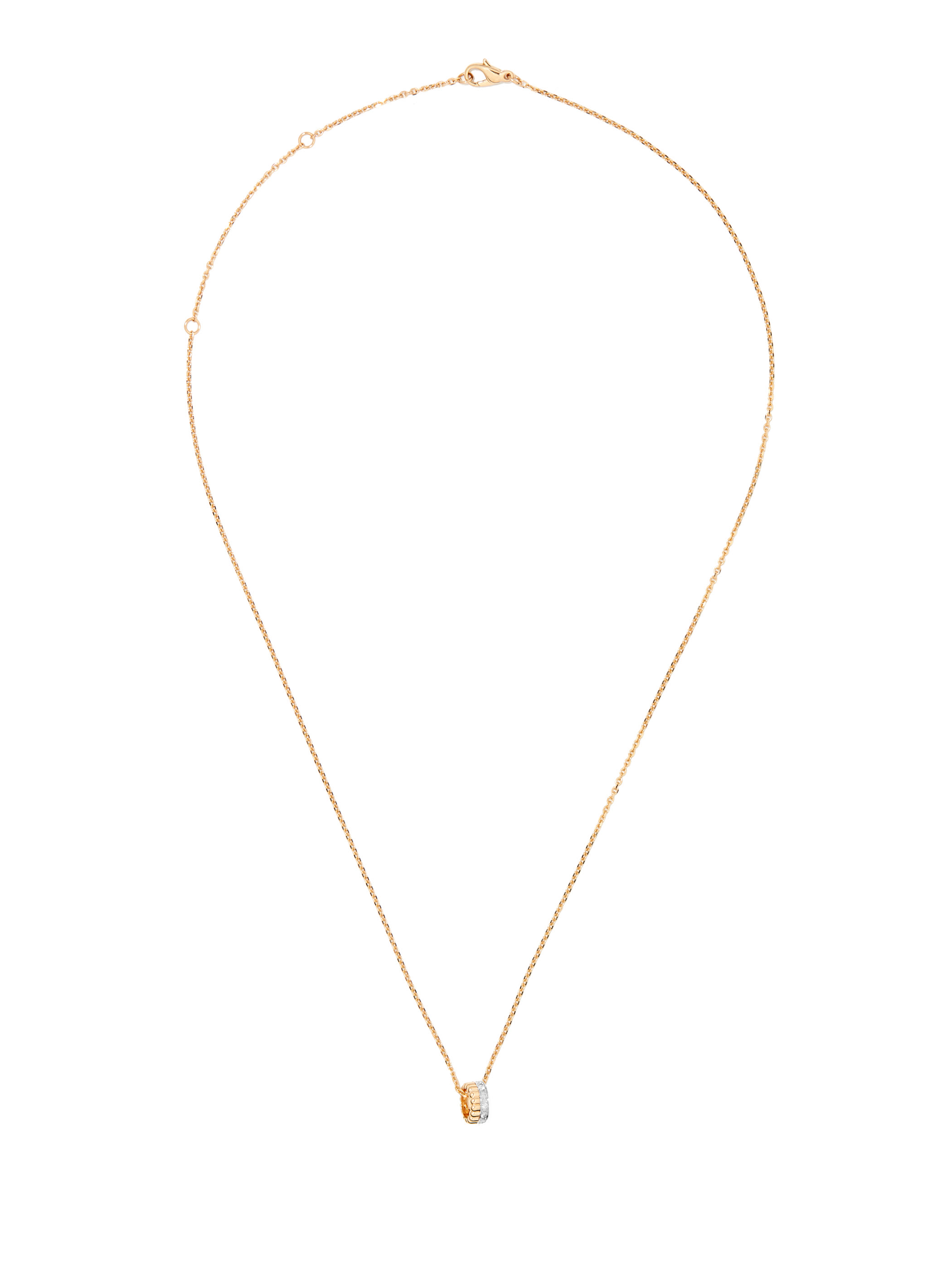 قلادة كاتر إصدار راديان بدلاية صغيرة مرصعة بالماس بافيه