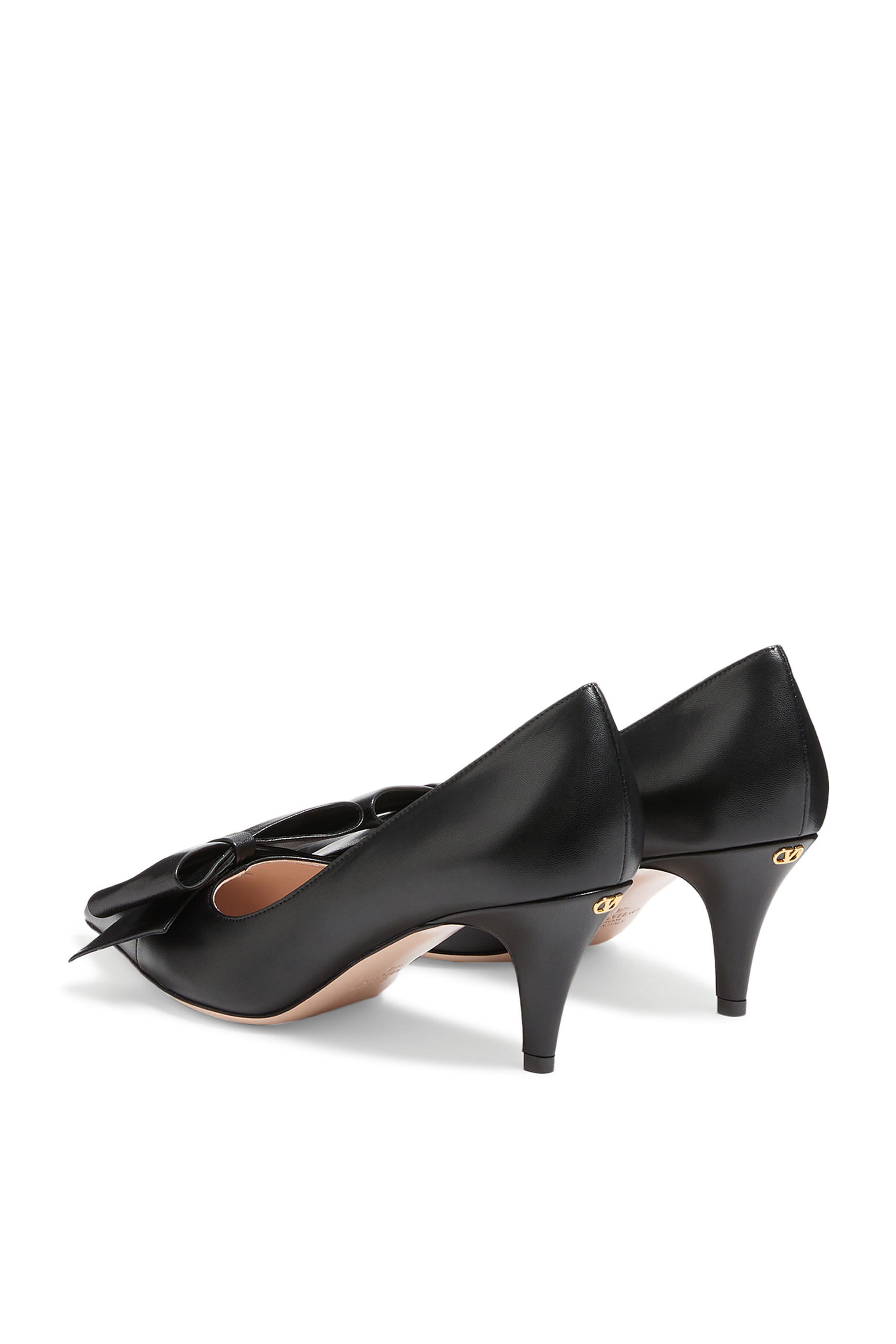 حذاء كلاسيكي 45 مزين بفيونكة