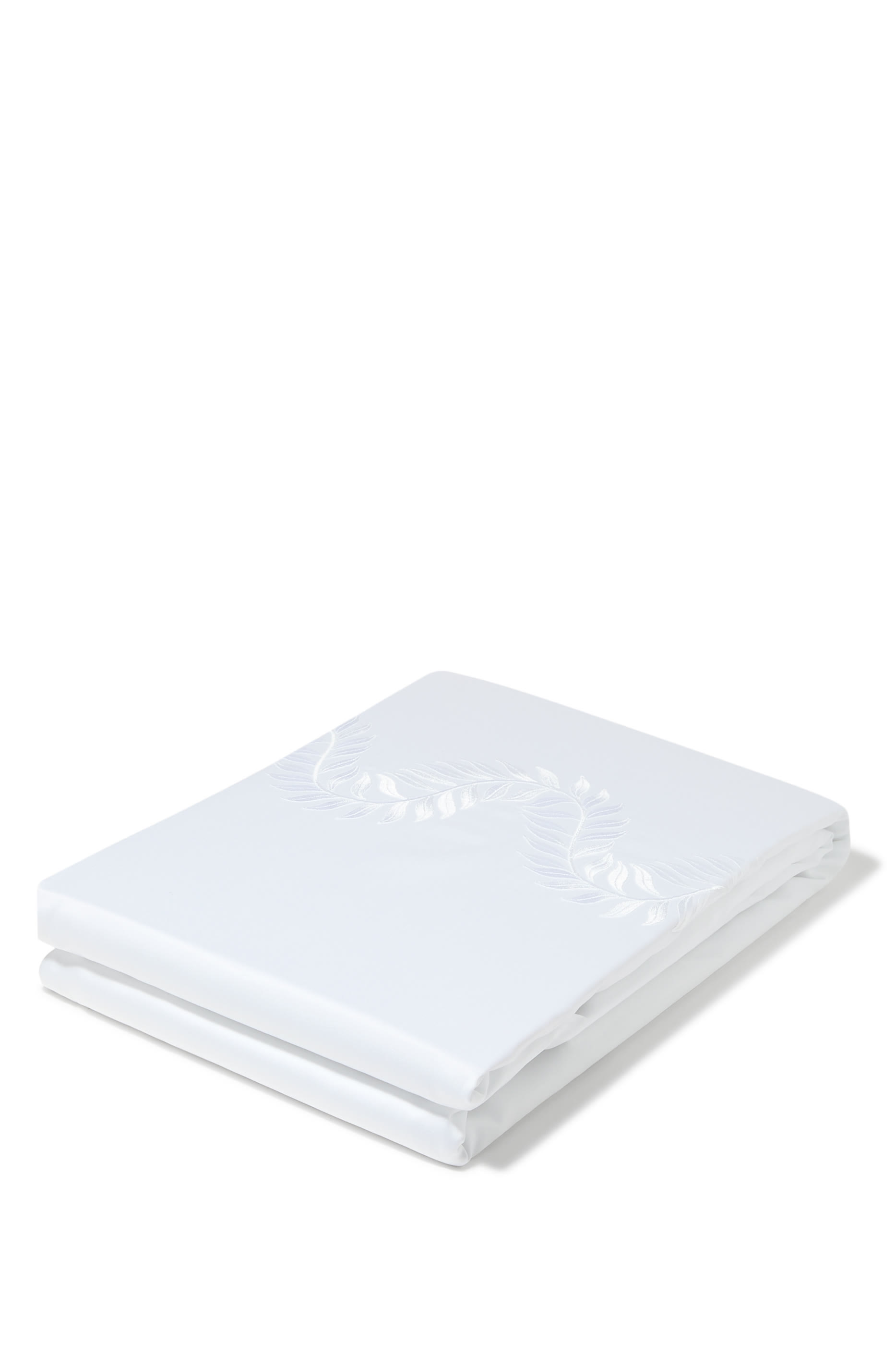 لحاف بتطريزات إكليل غار بكثافة 600 خيط