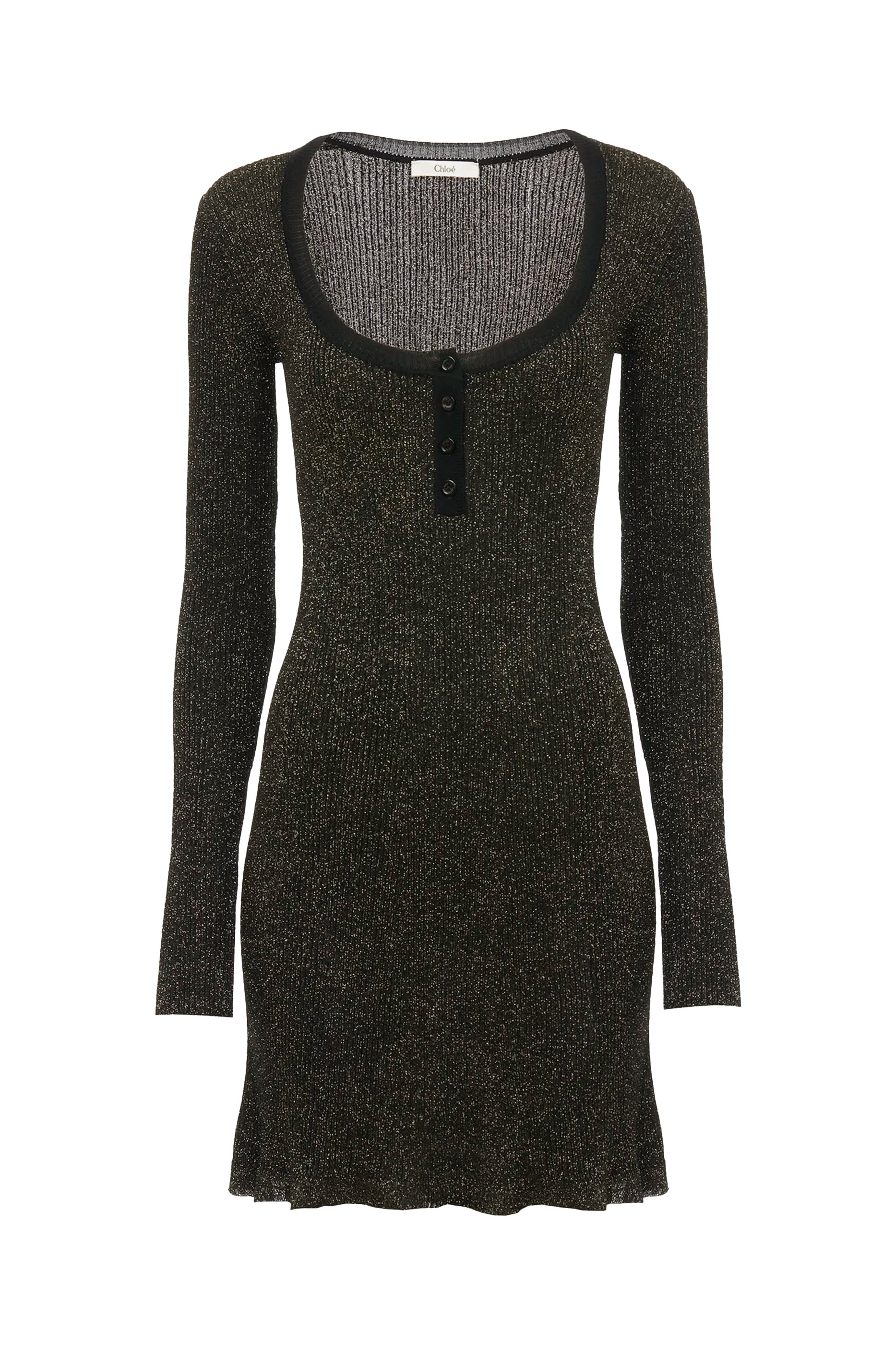 فستان قصير بقصة ضيقة