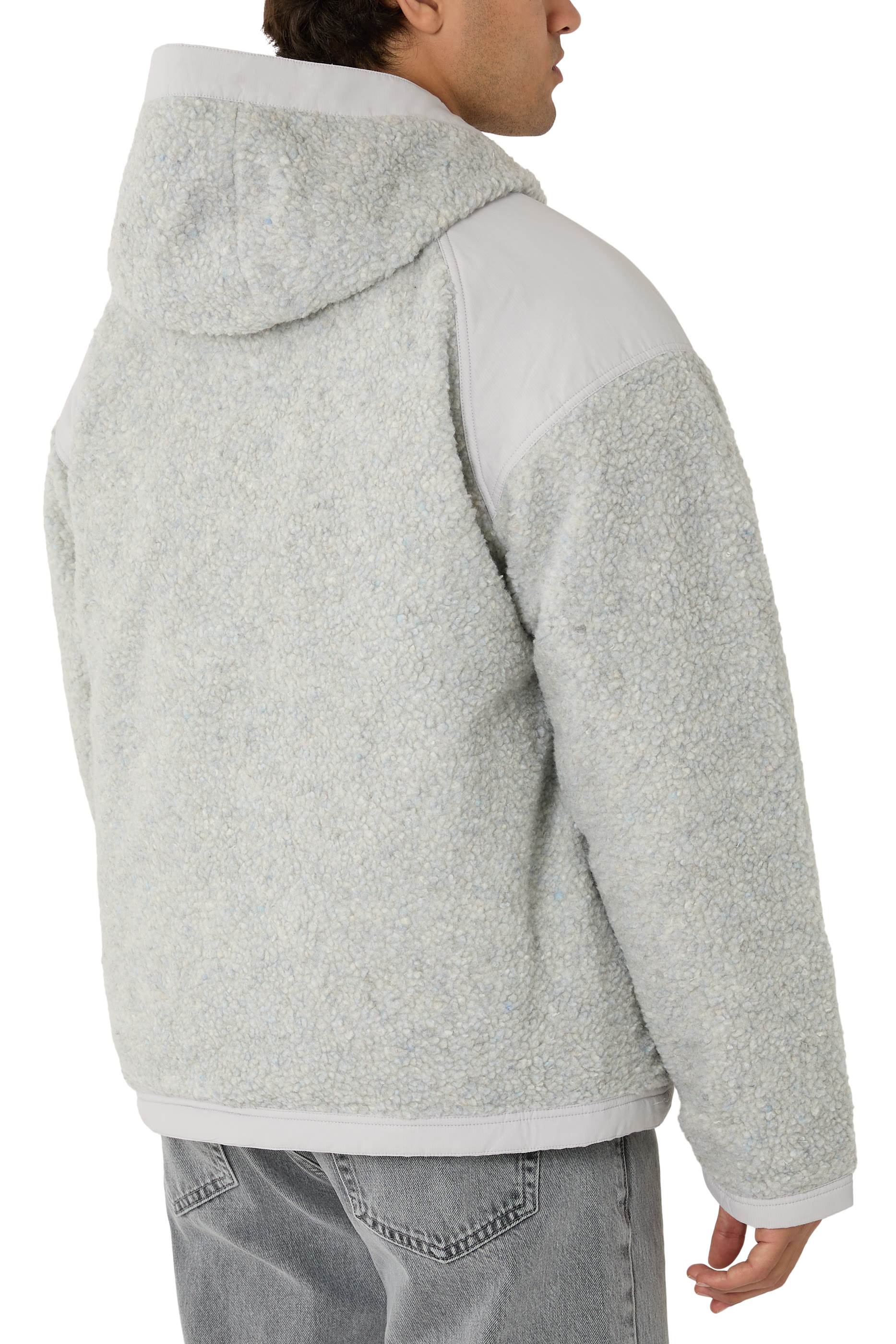 جاكيت بومبر ألبرني بتصميم وجهين صوف