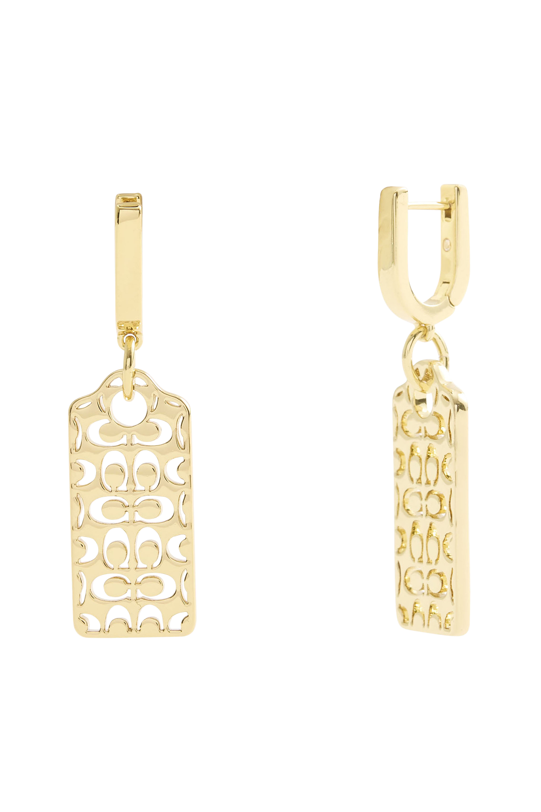 أقراط هانغ تاغ متدلية بفتحات