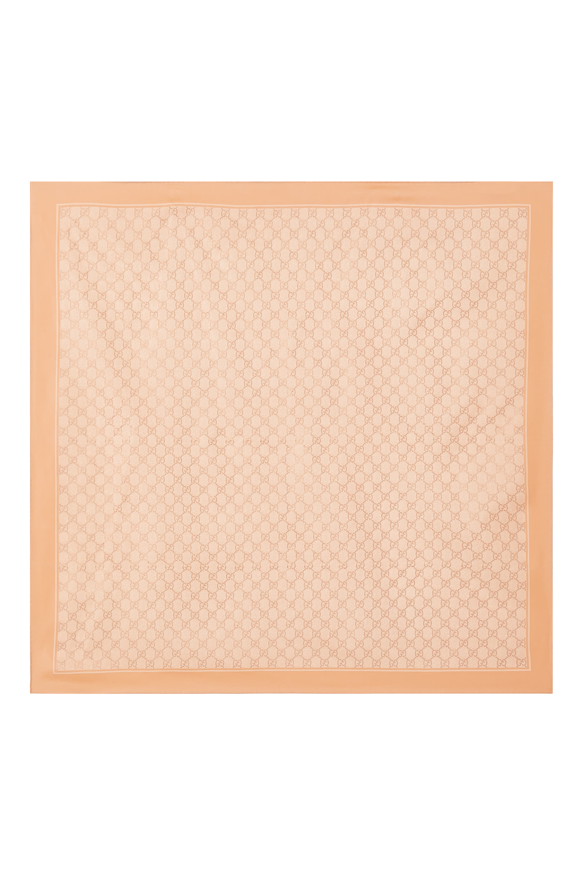 شال جاكار بشعار حرفي الماركة صوف وحرير