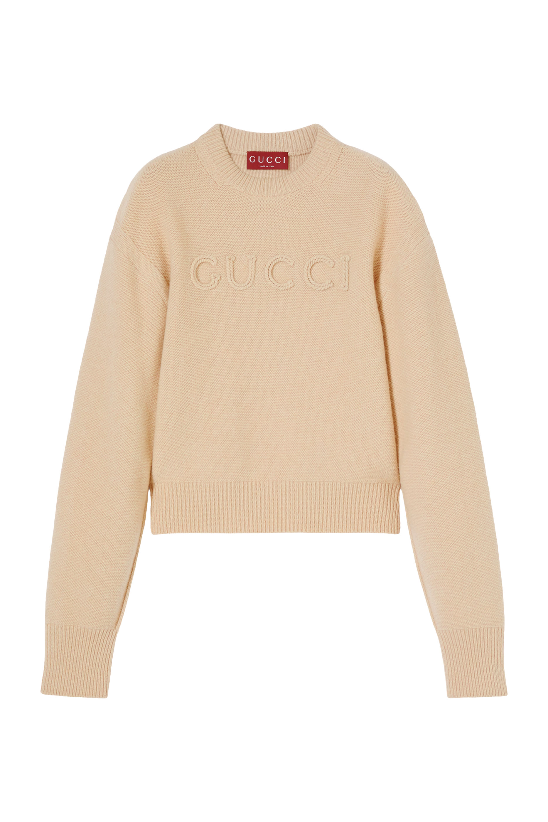 كنزة مطرزة صوف وكشمير