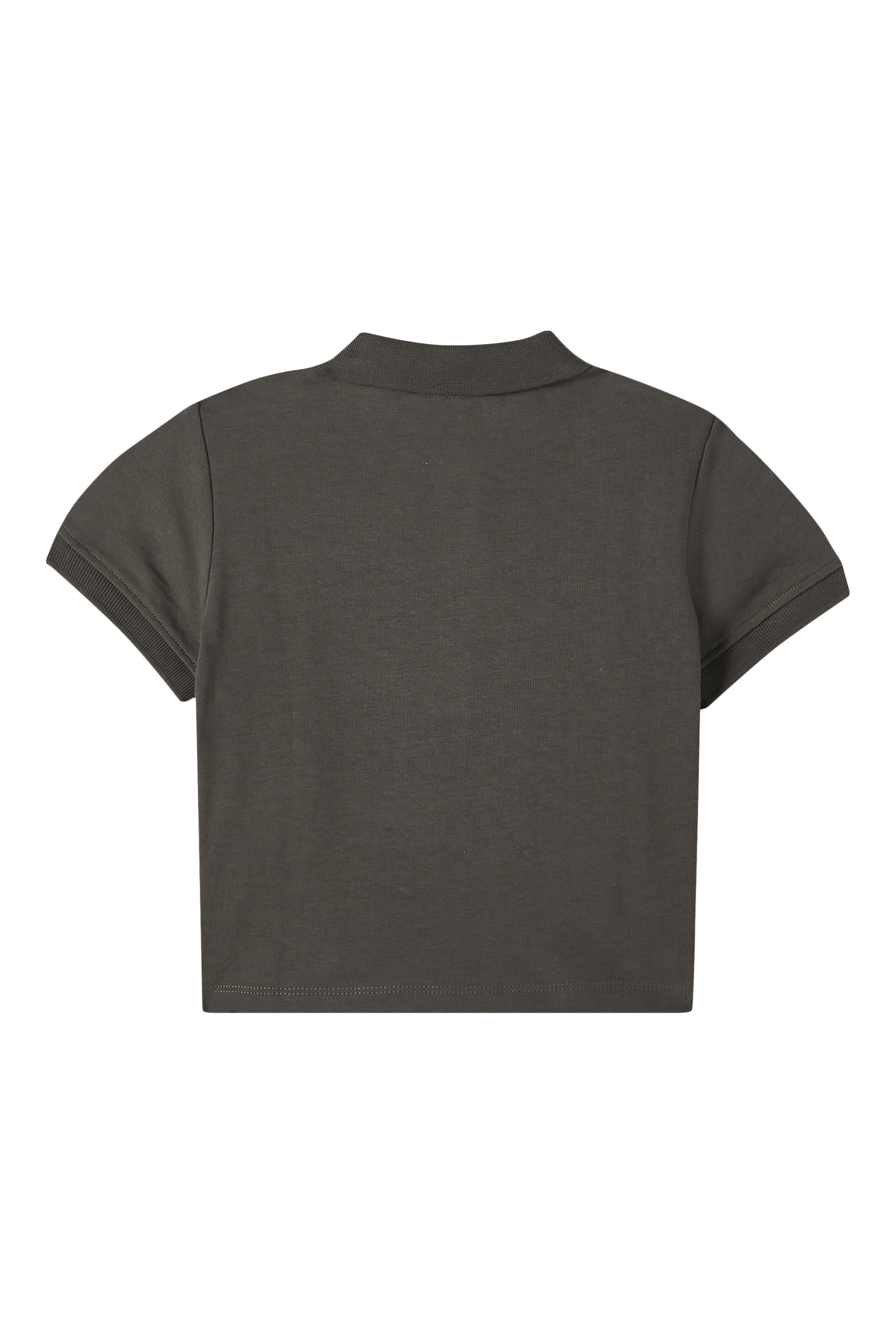 قميص بولو بشعار الماركة ورقعة العلم جيرسيه للأطفال