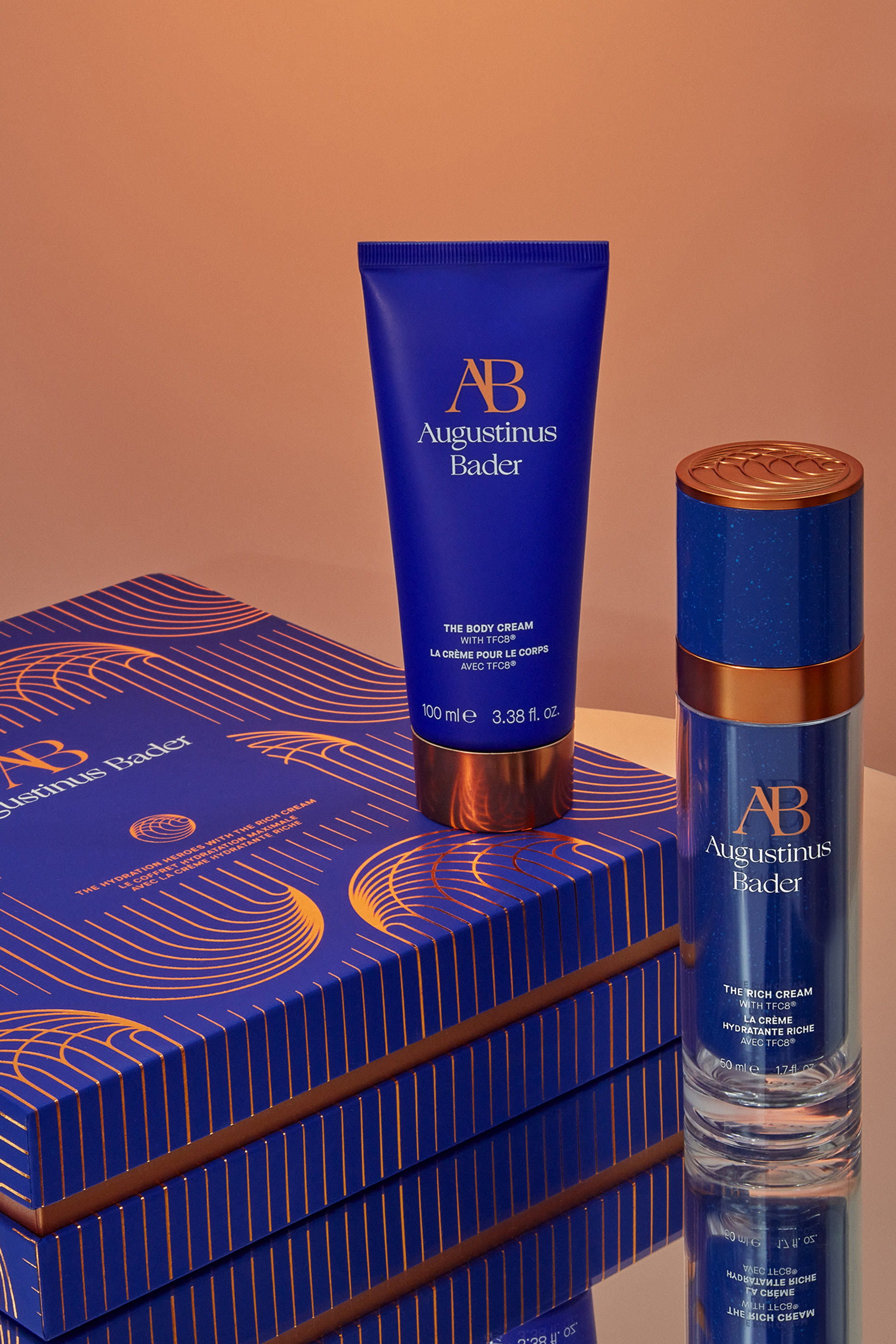 مجموعة ذا ريتش كريم لترطيب كثيف