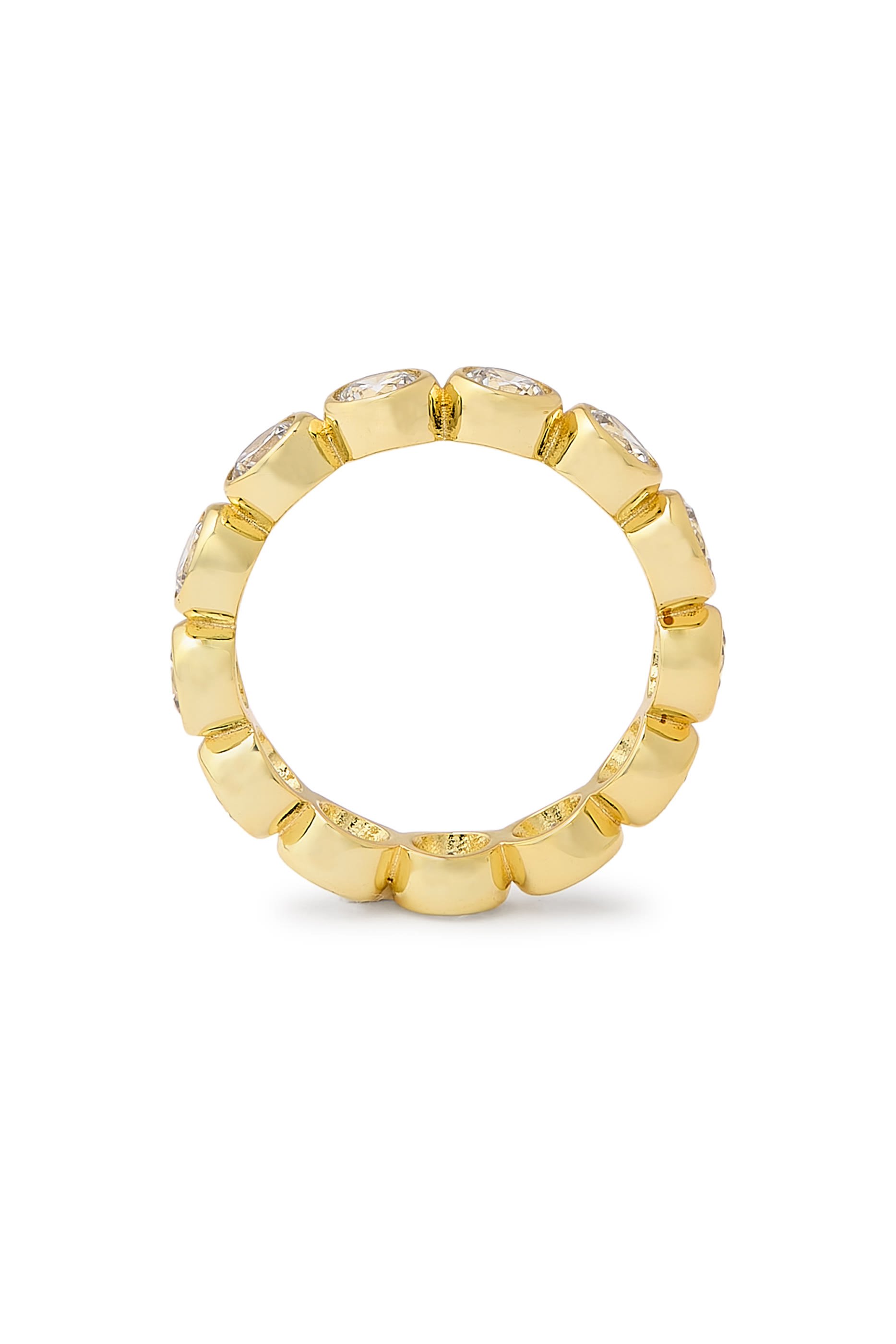 طقم خاتم فروم بأحجار، قطعتين