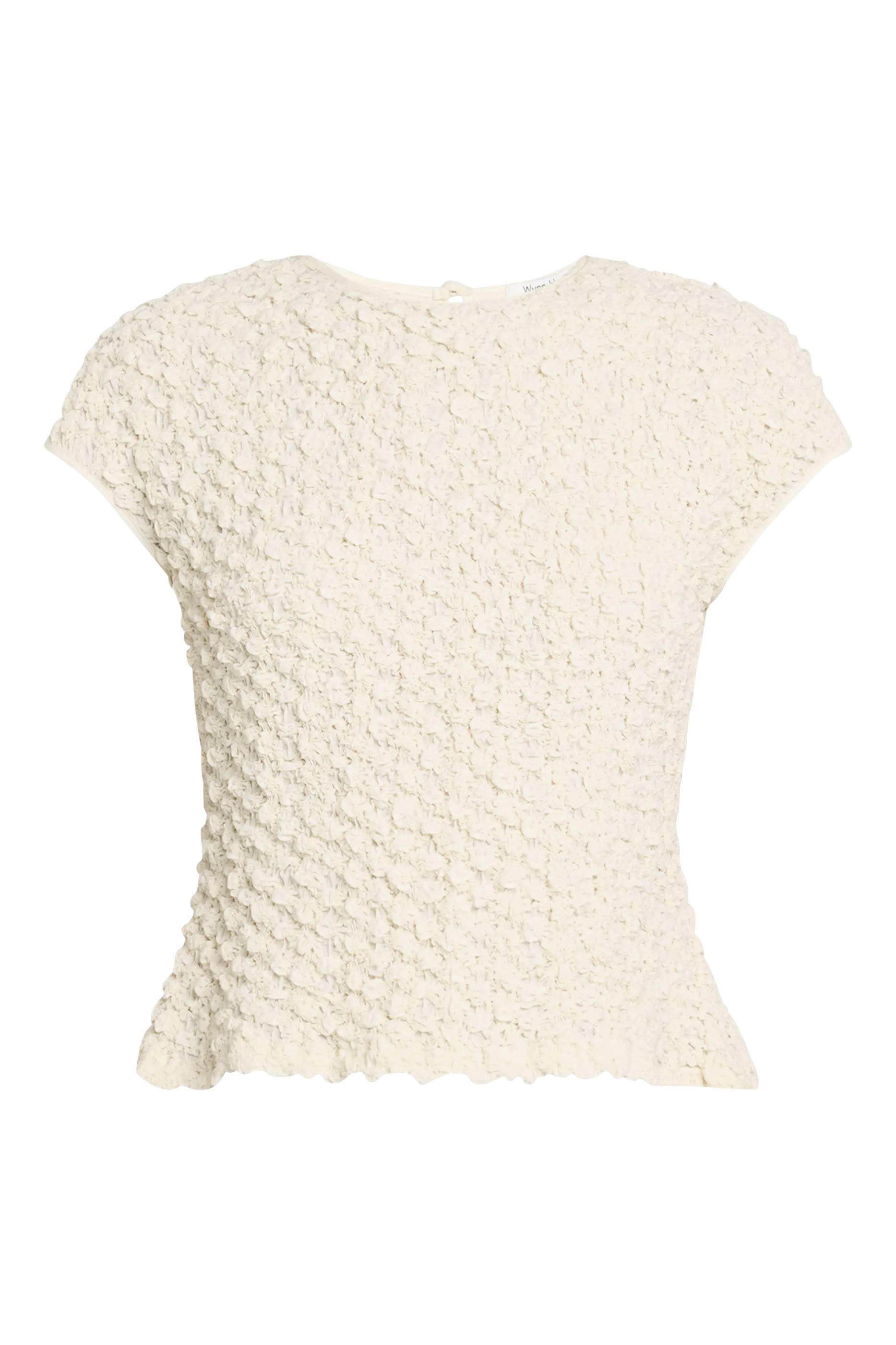 بلوزة كشكش قطن