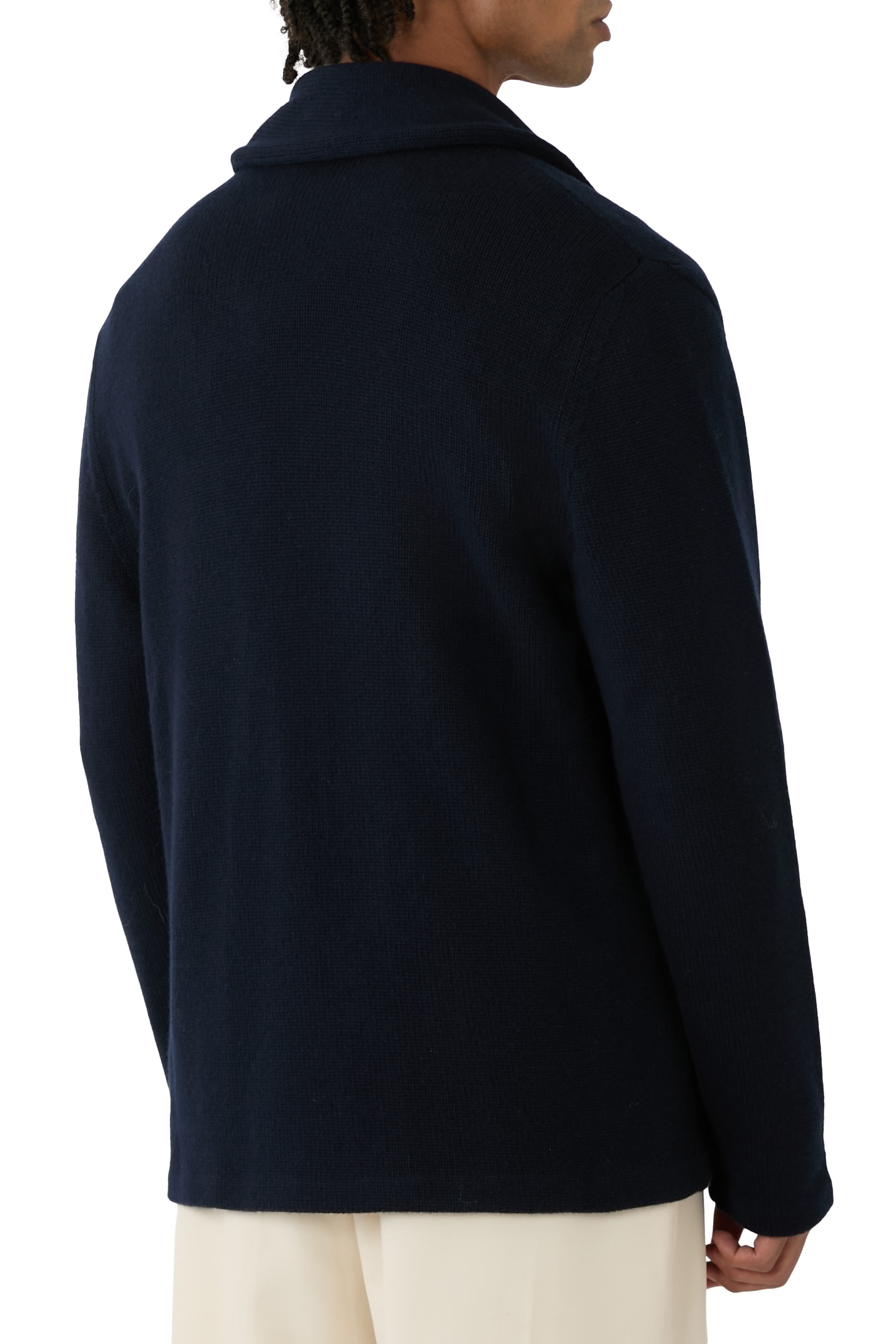 كارديغان بتصميم بليزر كشمير بارز الملمس