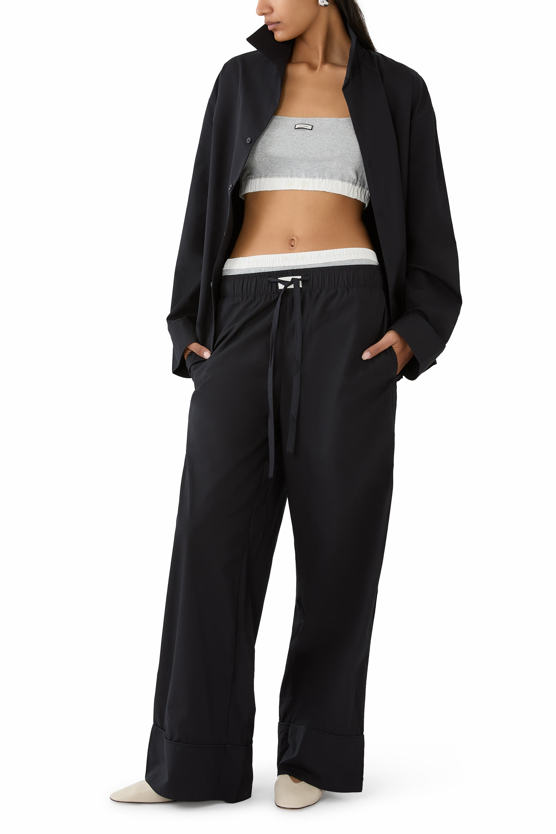  Long Sleeves Pajama Shirt 