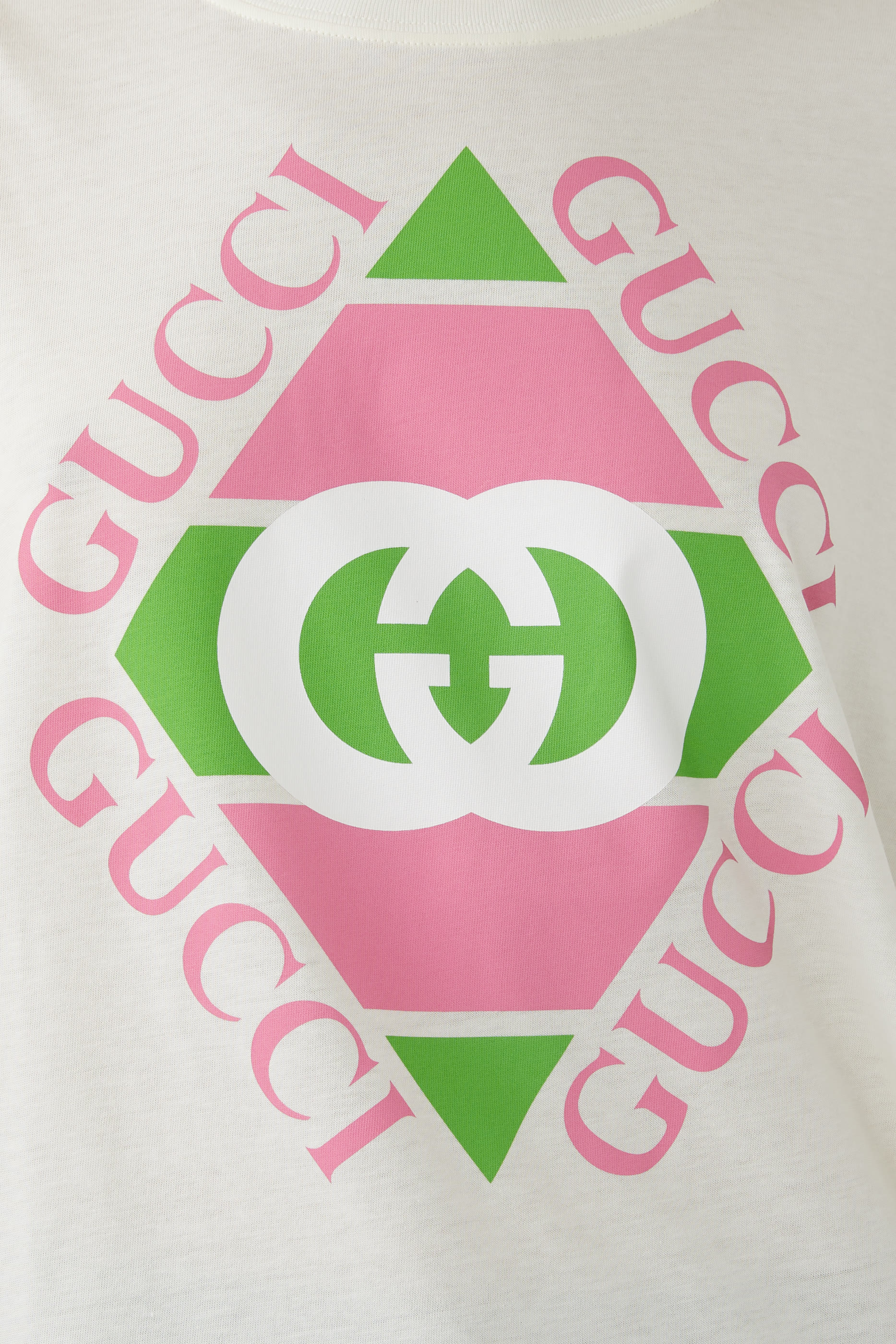 تيشيرت فينتج بطبعة شعار الماركة