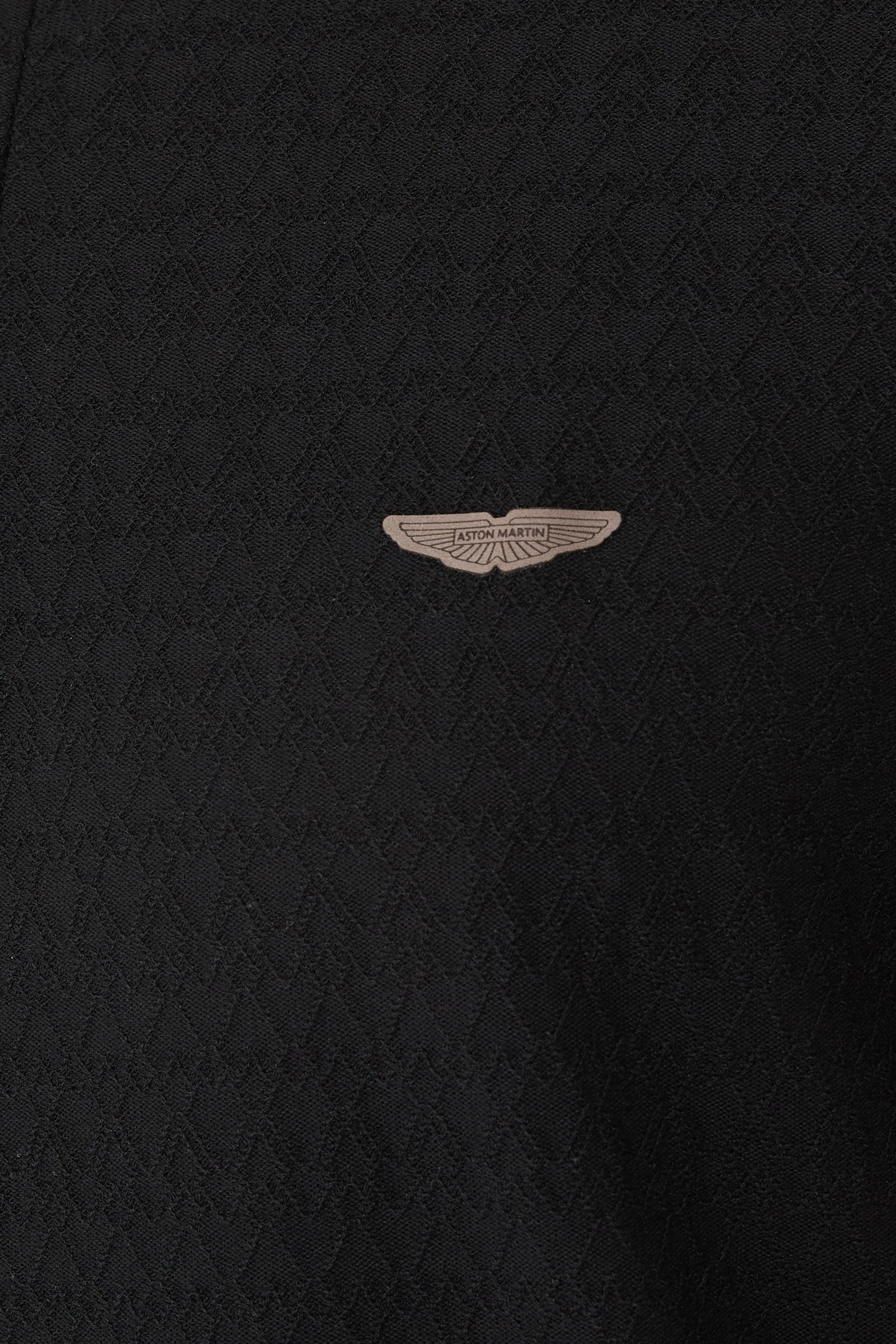 قميص بولو قطن وحرير x أستون مارتن