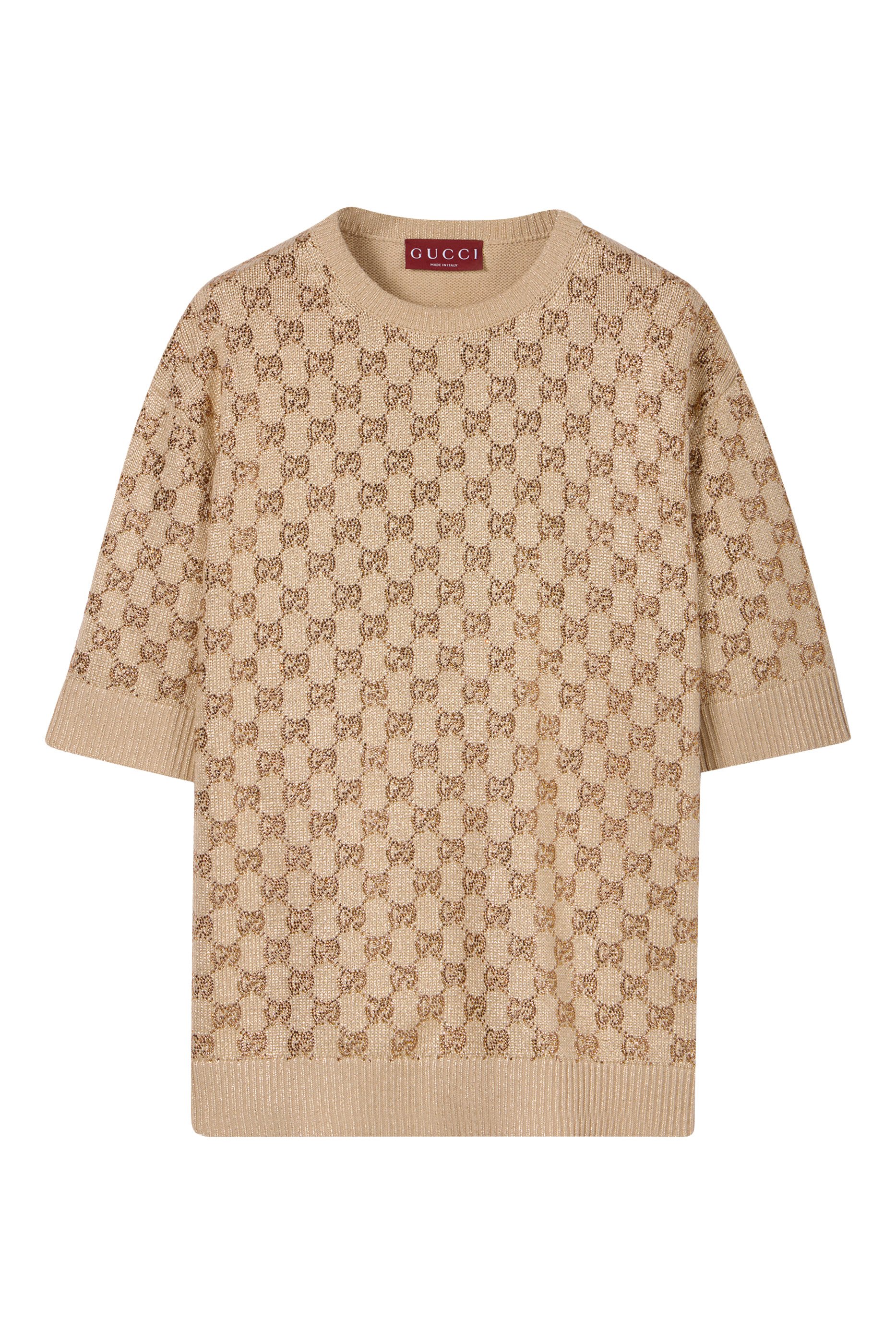 سترة بحرفي شعار الماركة مرصعة بالكريستال بالكامل