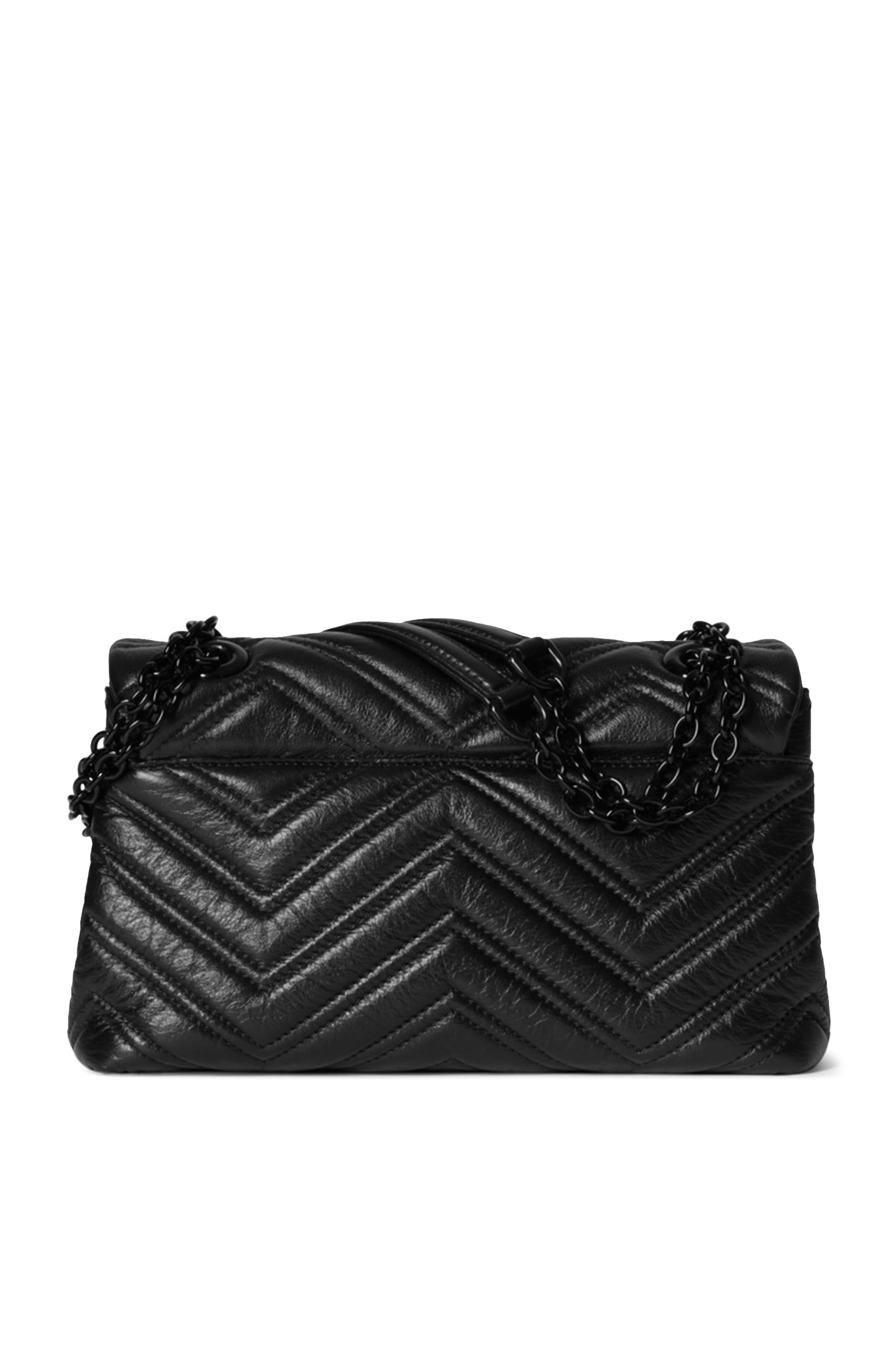 حقيبة كتف مارمونت صغيرة بحلية حرفي شعار الماركة