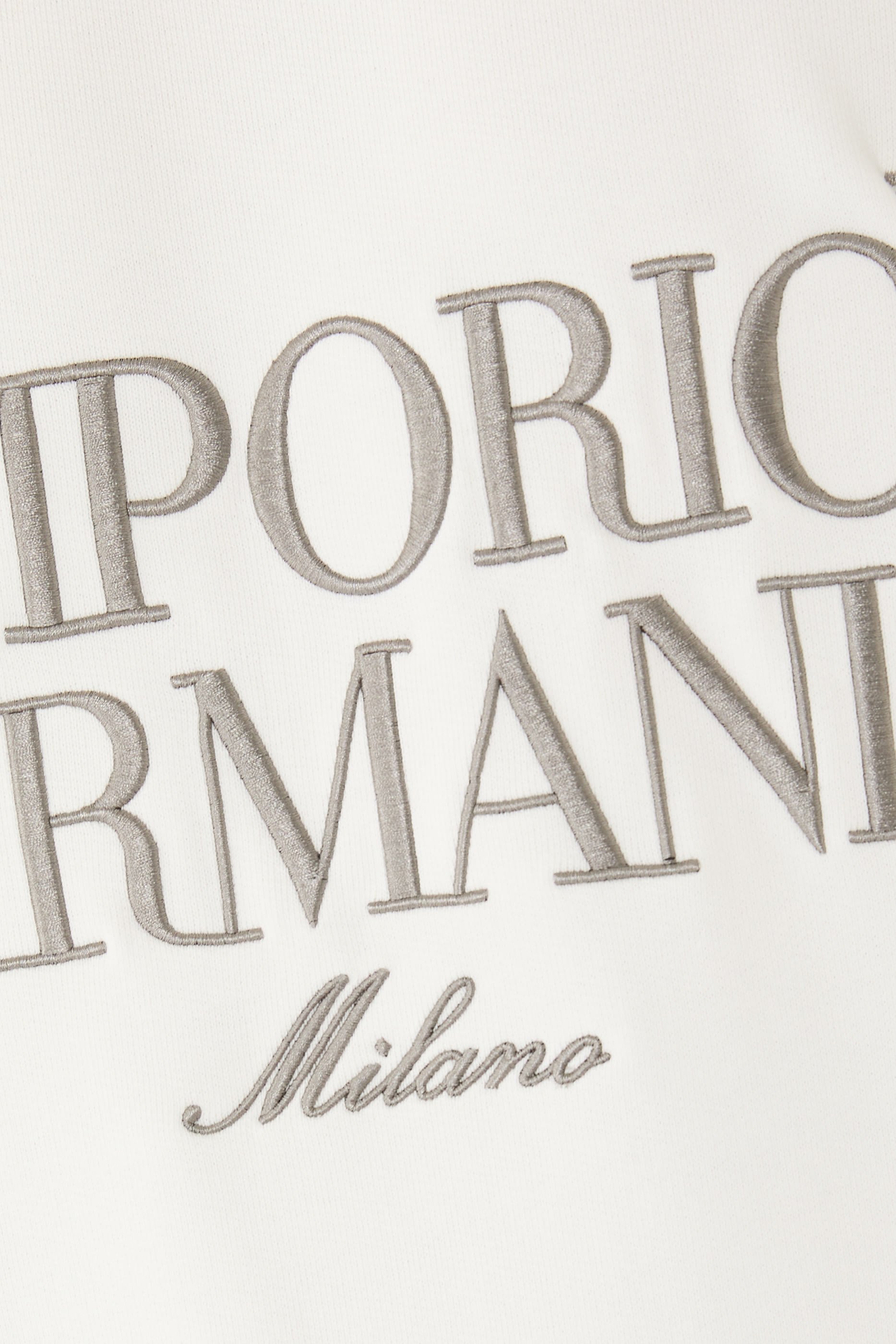 سويت شيرت بتطريز شعار الماركة جيرسيه فرينش تيري