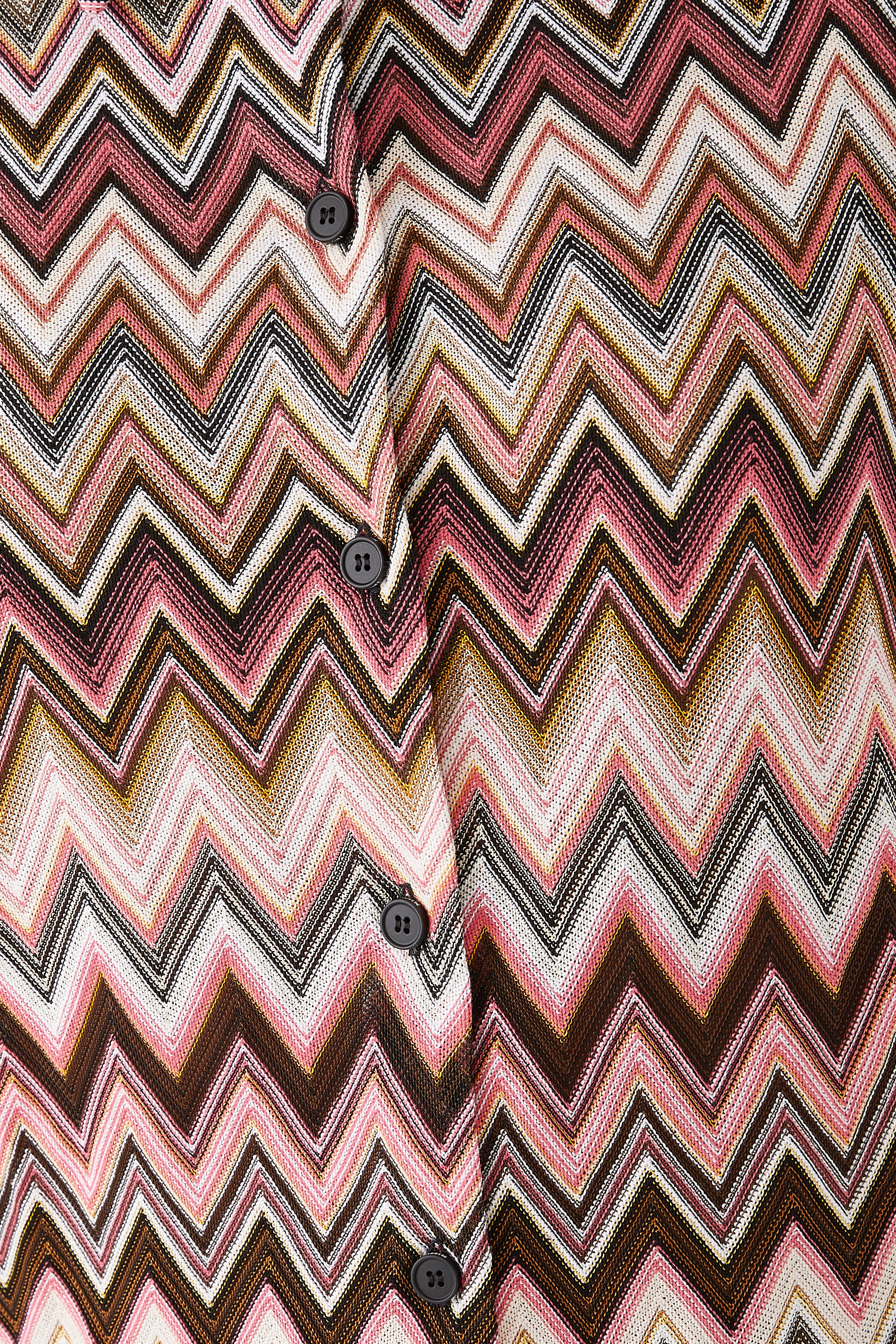 قميص بأكمام طويلة بنقشة متعرجة راشيل