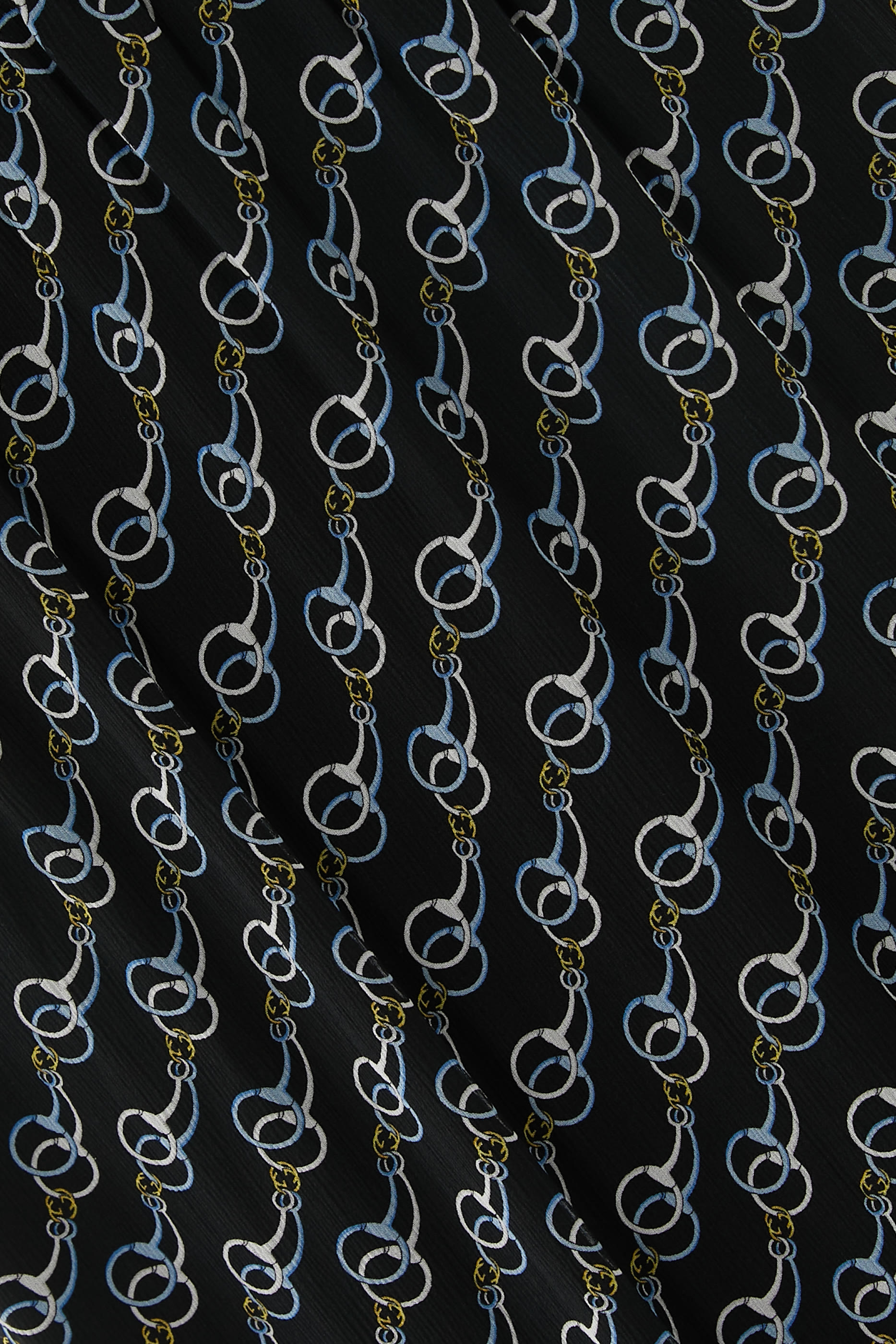 تنورة بطبعات حرير