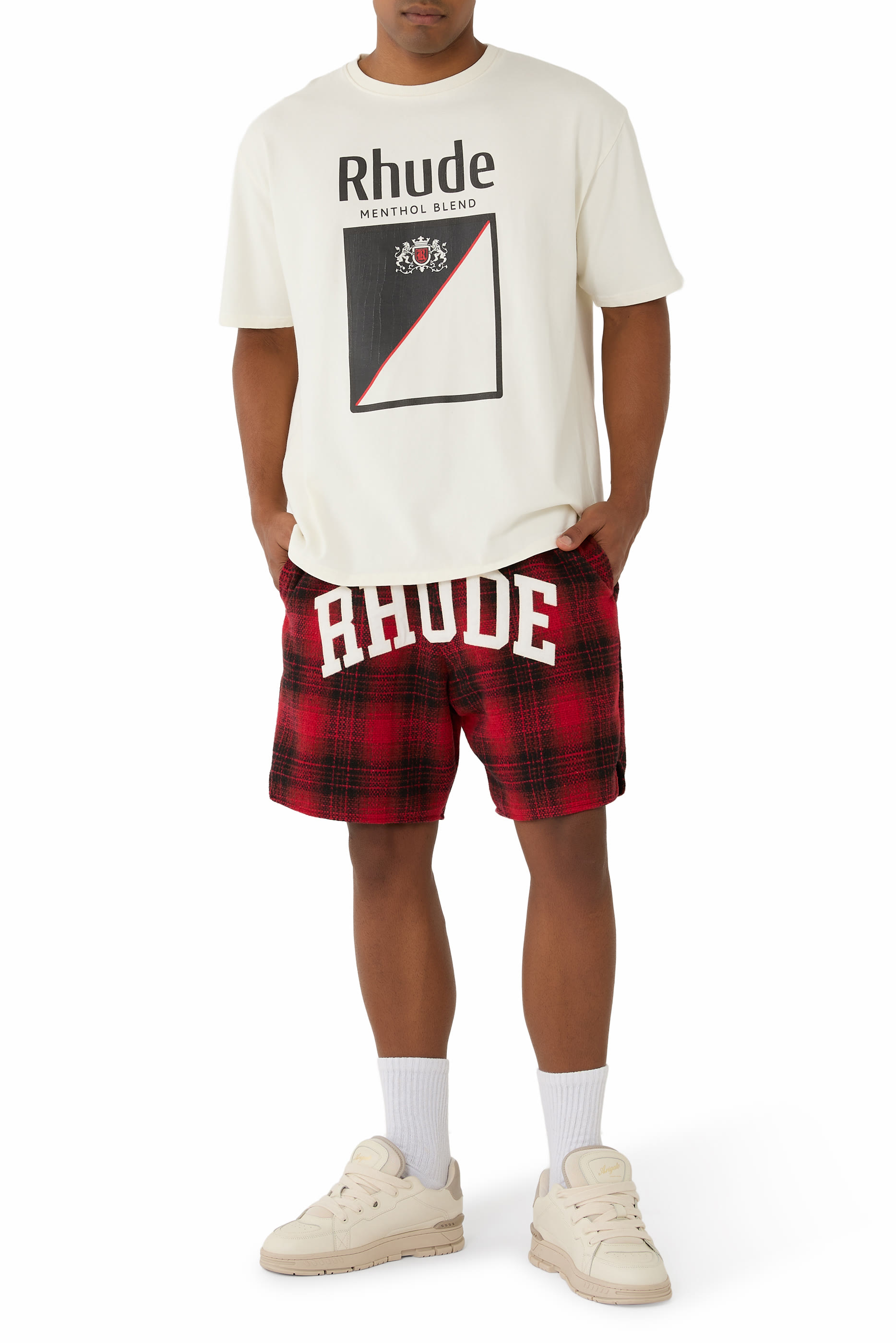 تيشيرت بطبعة شعار الماركة قطن جيرسيه