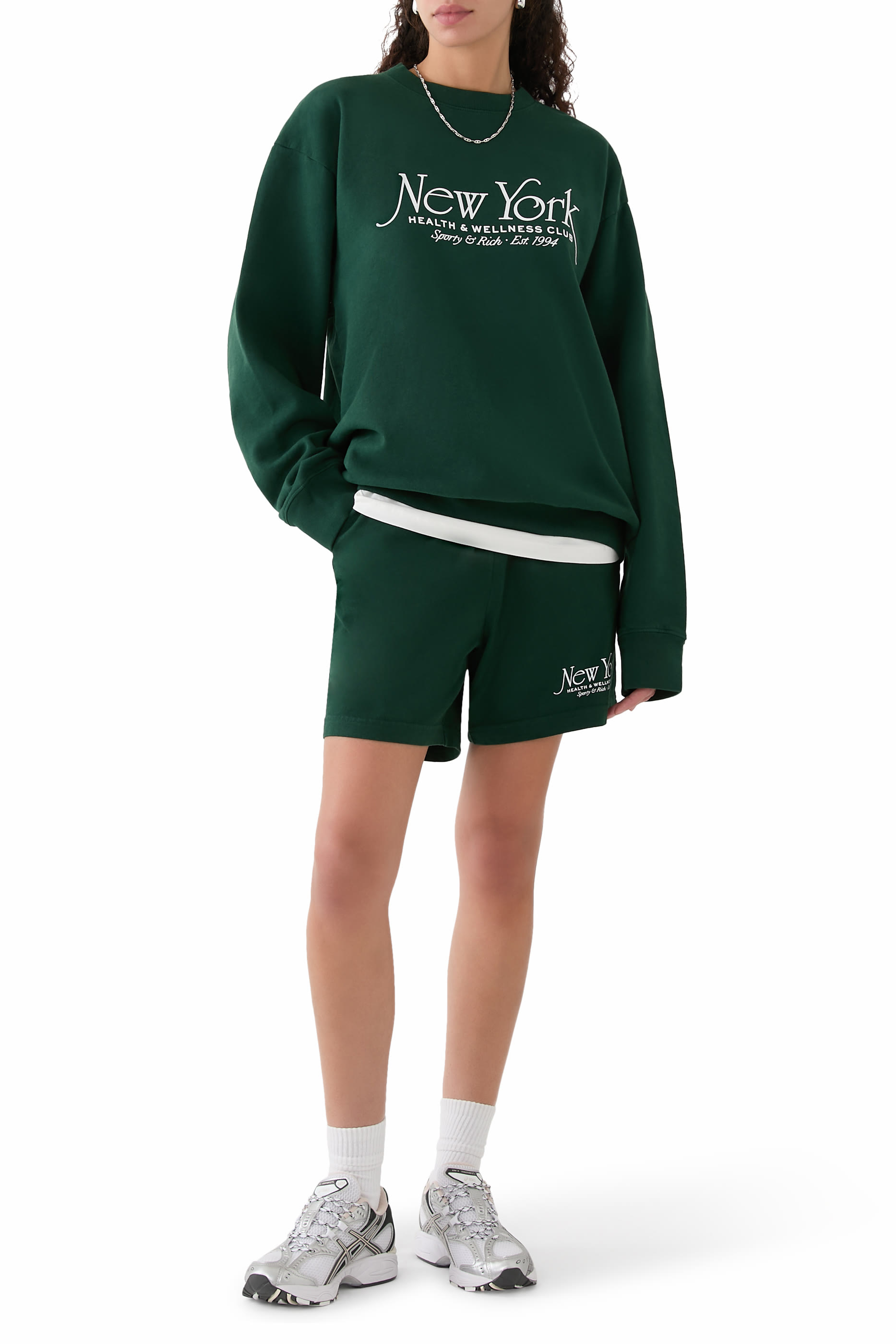 سويت شيرت ان واي 94 بياقة ضيقة