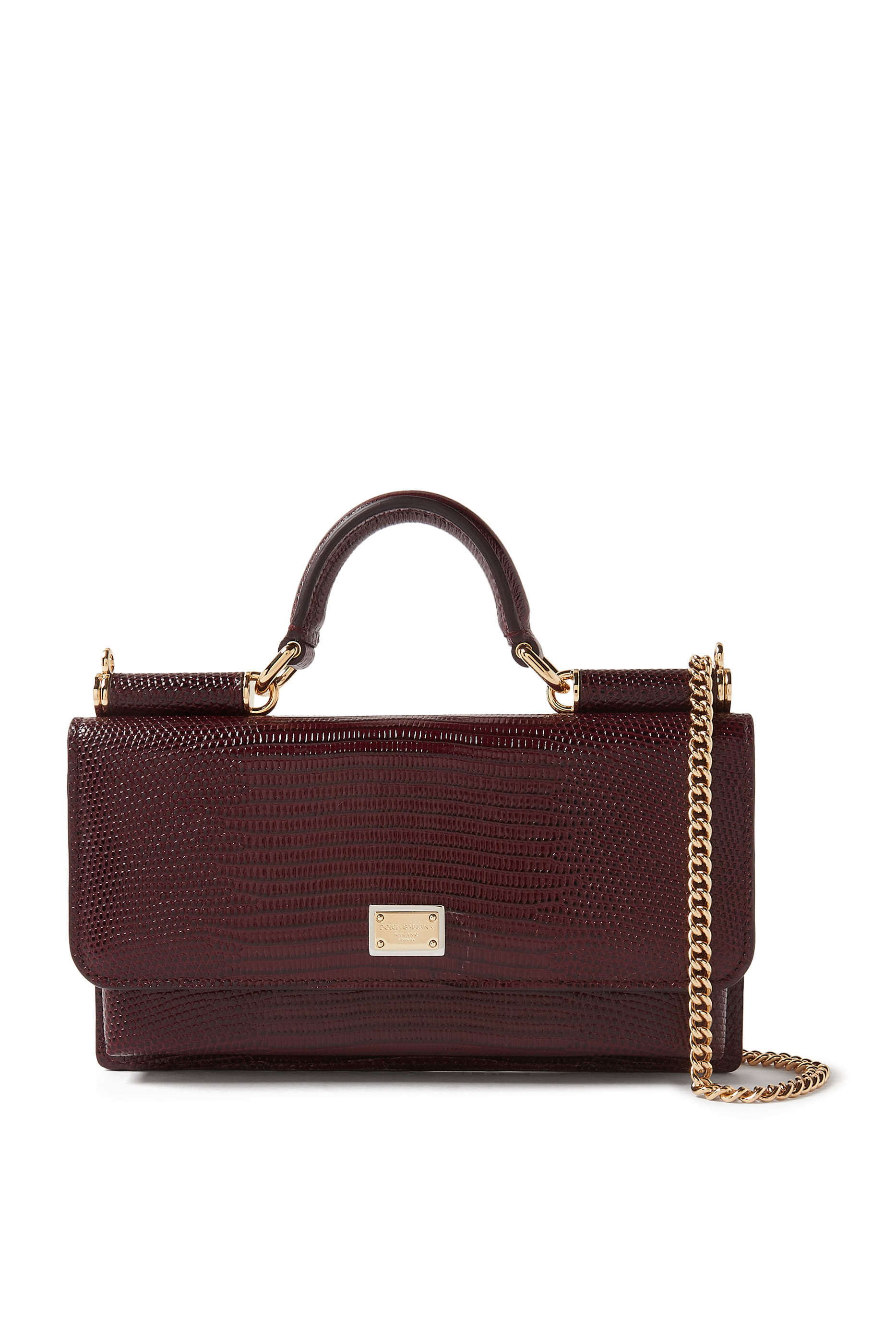 حقيبة صغيرة بطبعة إغوانا