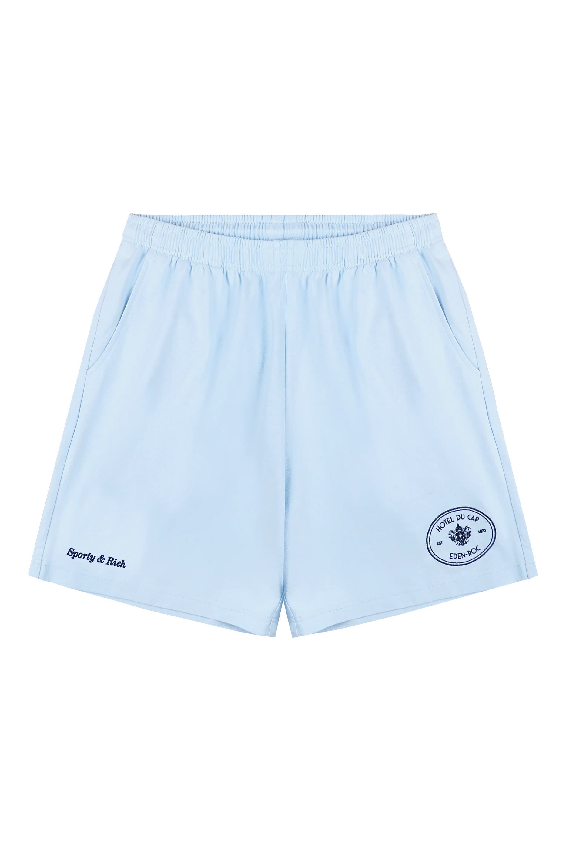 Crest-Embroidered Shorts