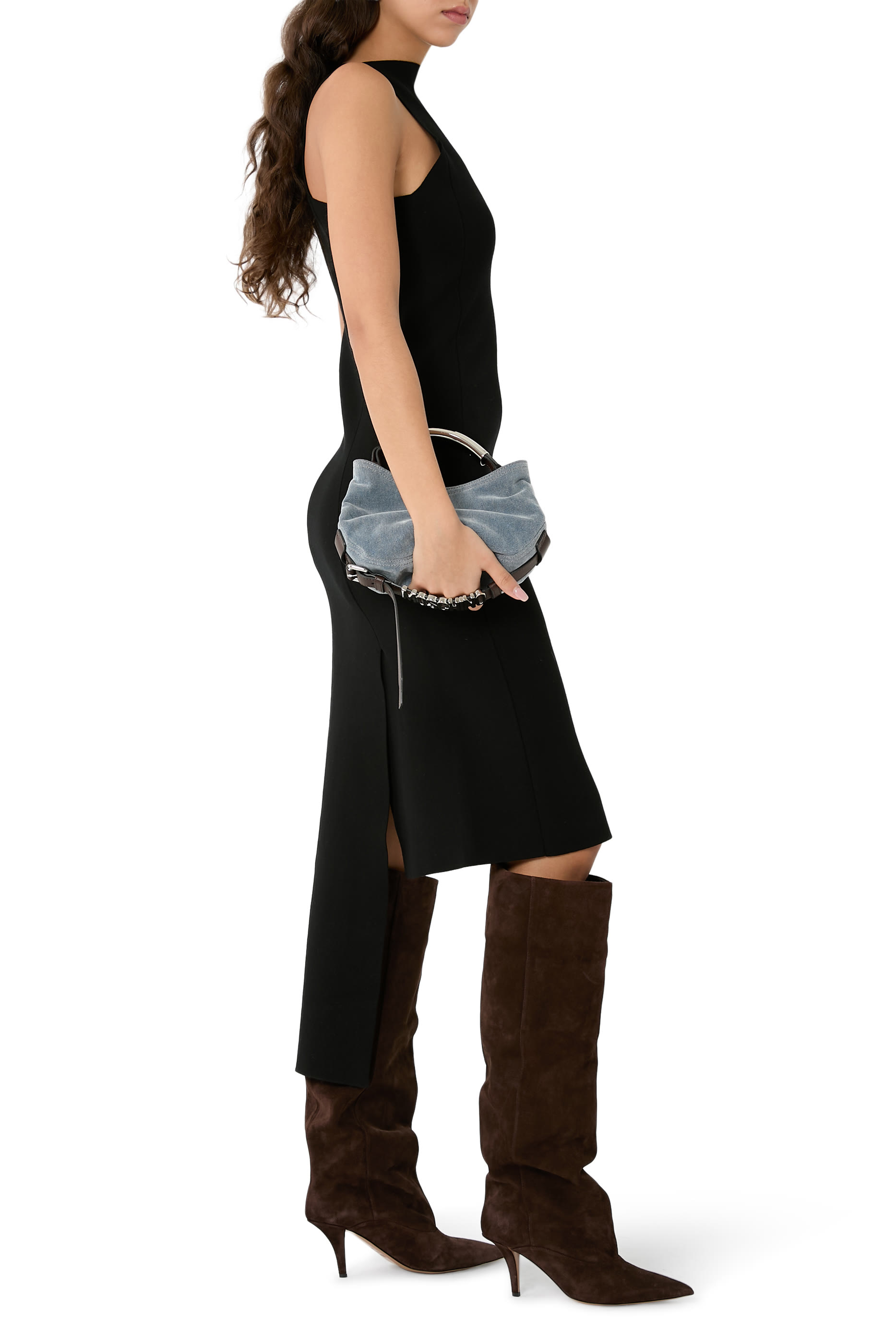 Oblique Interlock Long Dress