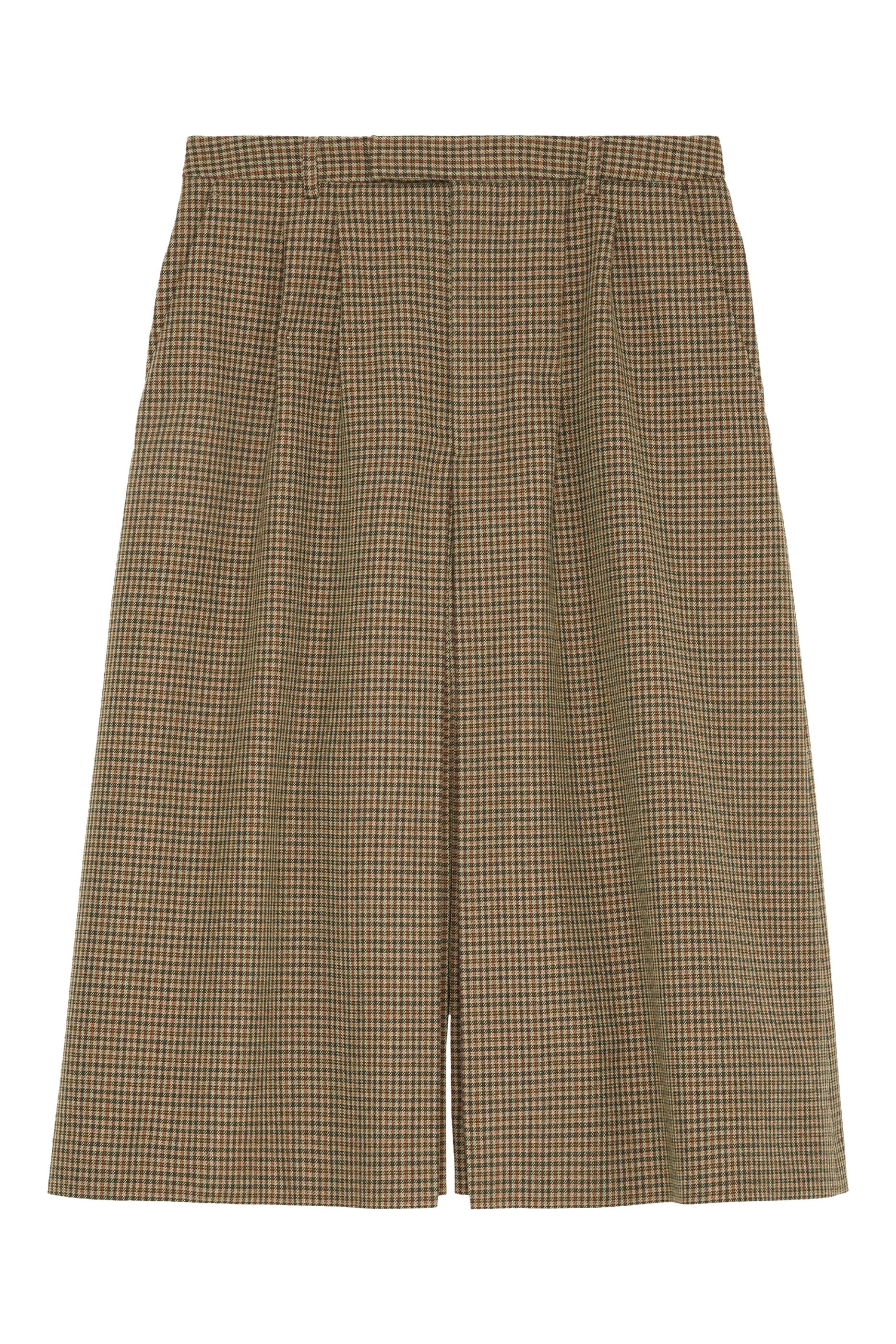 بنطال بنقشة هاوندزتوث صوف