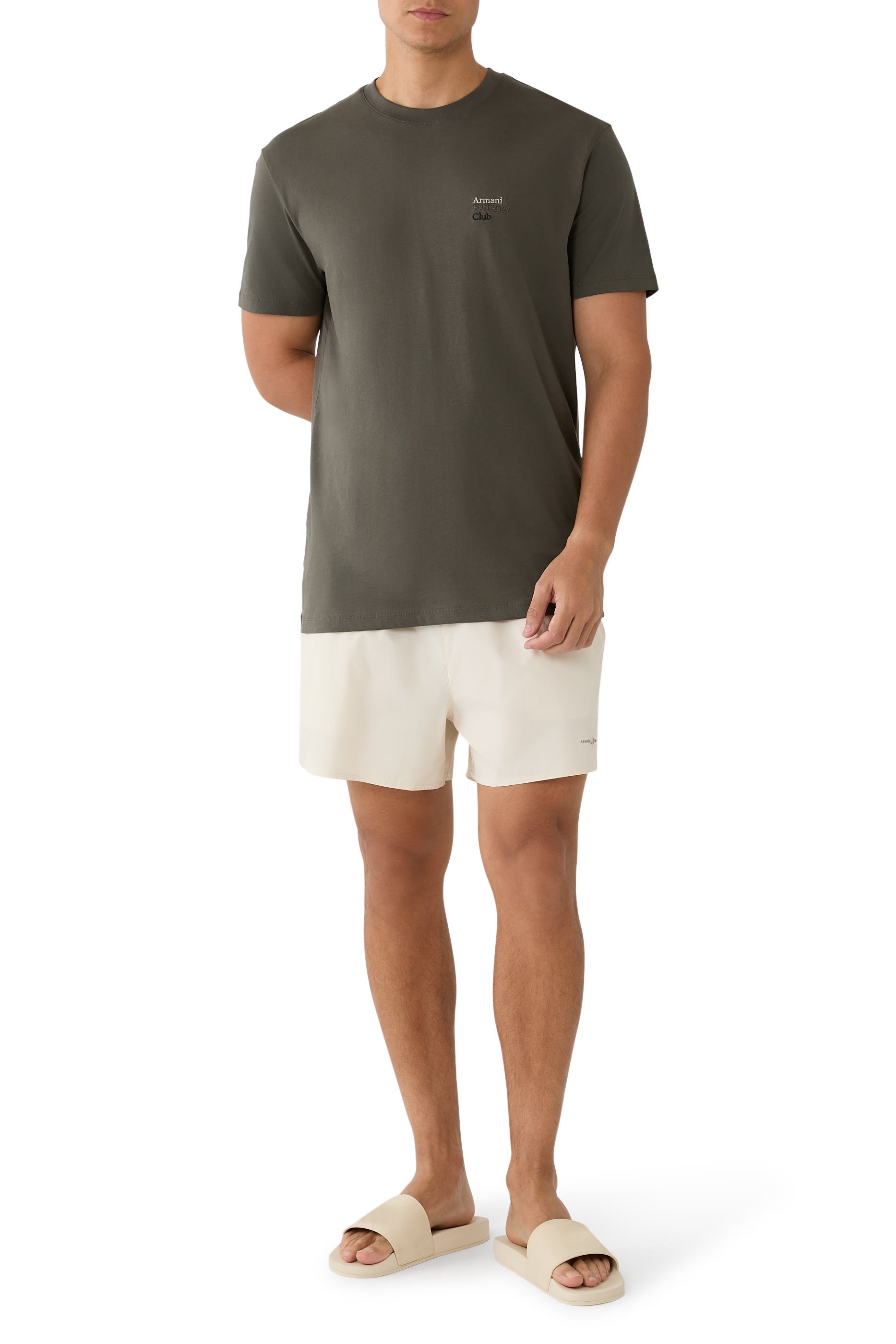 تيشيرت إيبيزا بحروف شعار الماركة